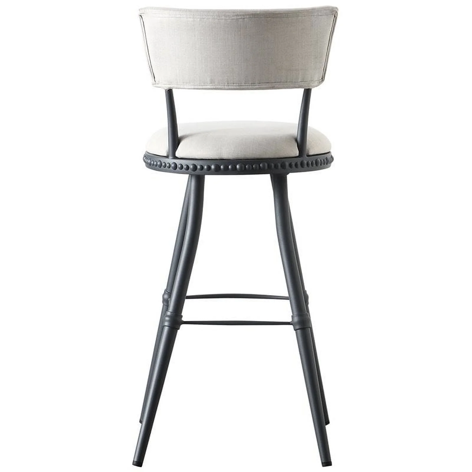 Home Square Benton Metal Upholstered 31