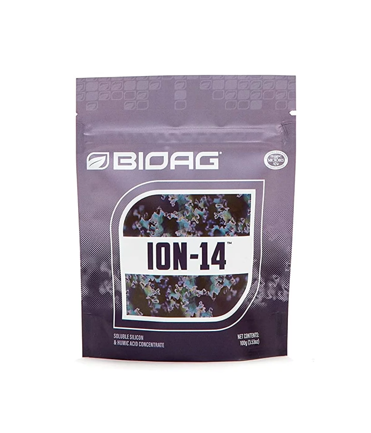 Ion 14 Dry Soluble Soil Additive - Provides Essential Silicon & Humic Acids For Nutrient Activation - 100 g Bag by BioAg
