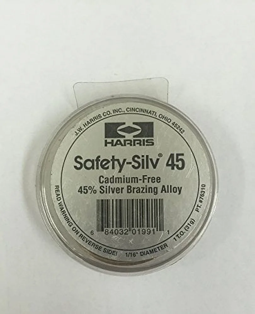 Safety-Silv 45 - Bare And Flux Coated
