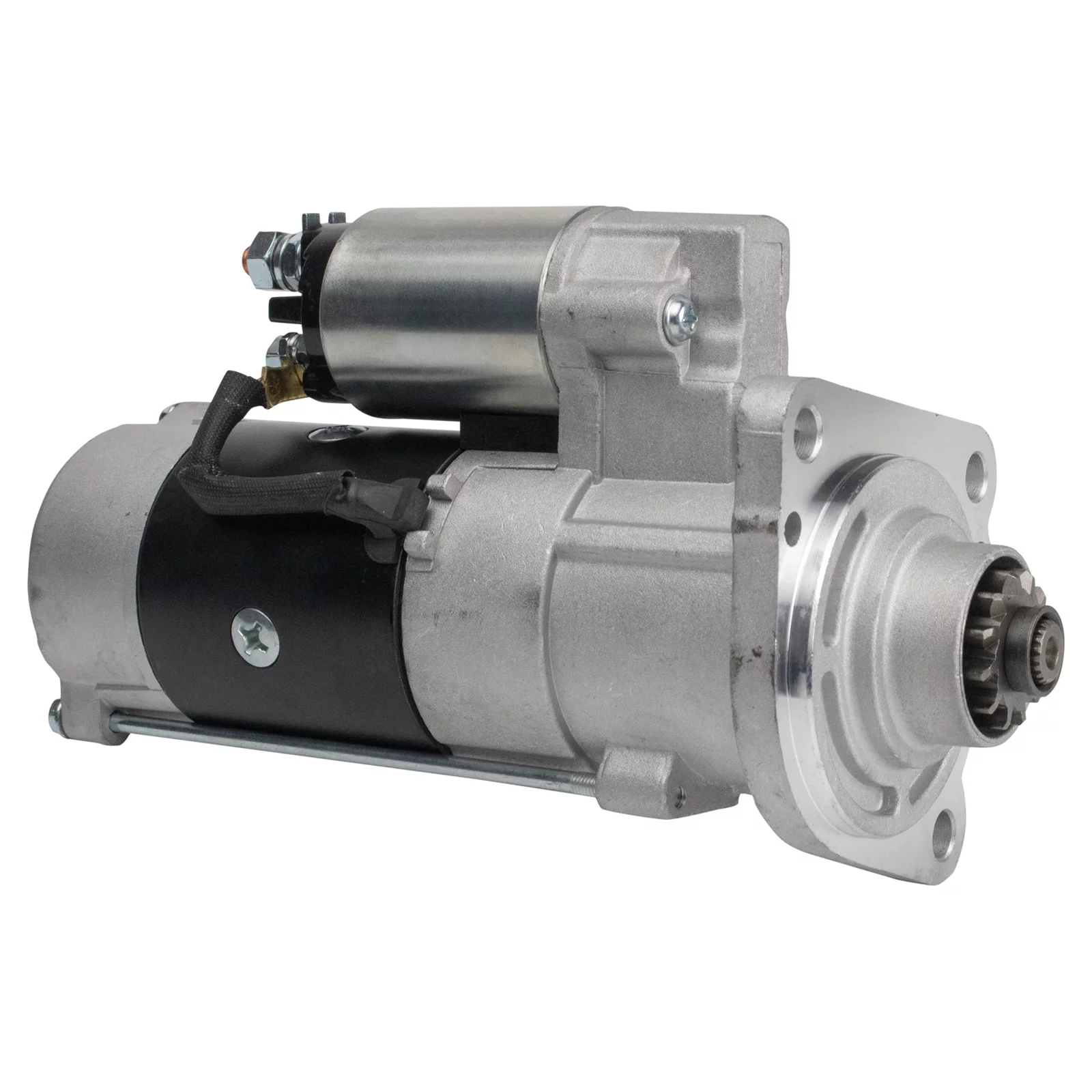 TRQ New Starter Motor for Ford E Series Econoline Van F Series 7.3L Diesel STA03047 Fits select: 1999-2000 FORD F350, 1999-2000 FORD F250