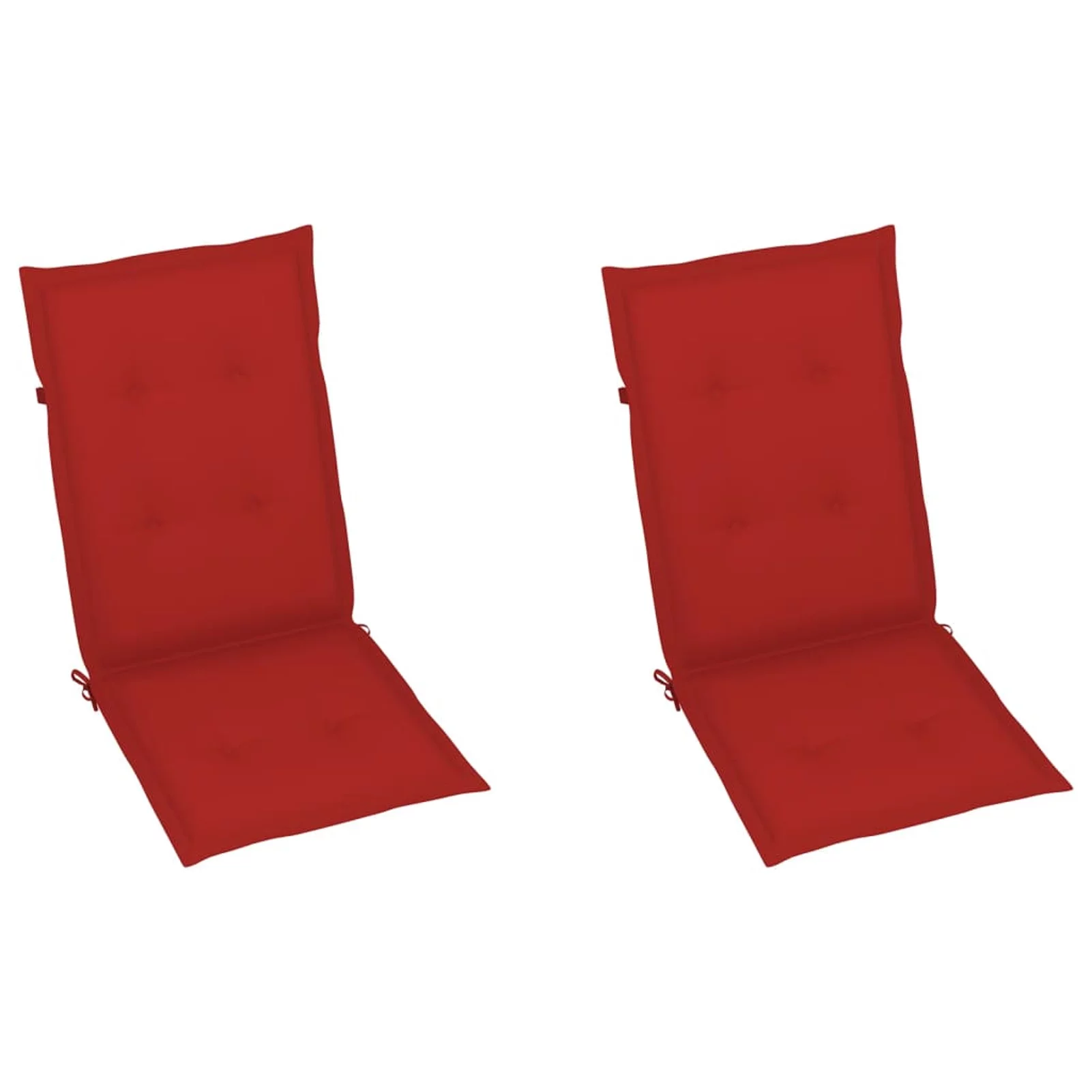 Dcenta Garden Chair Cushions 2 pcs Red 47.2