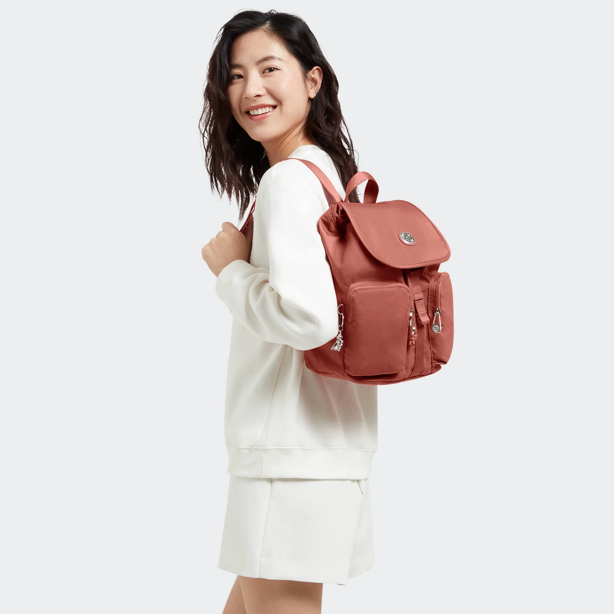 Kipling Women's Anto Small Fashion Backpack with Adjustable Strap