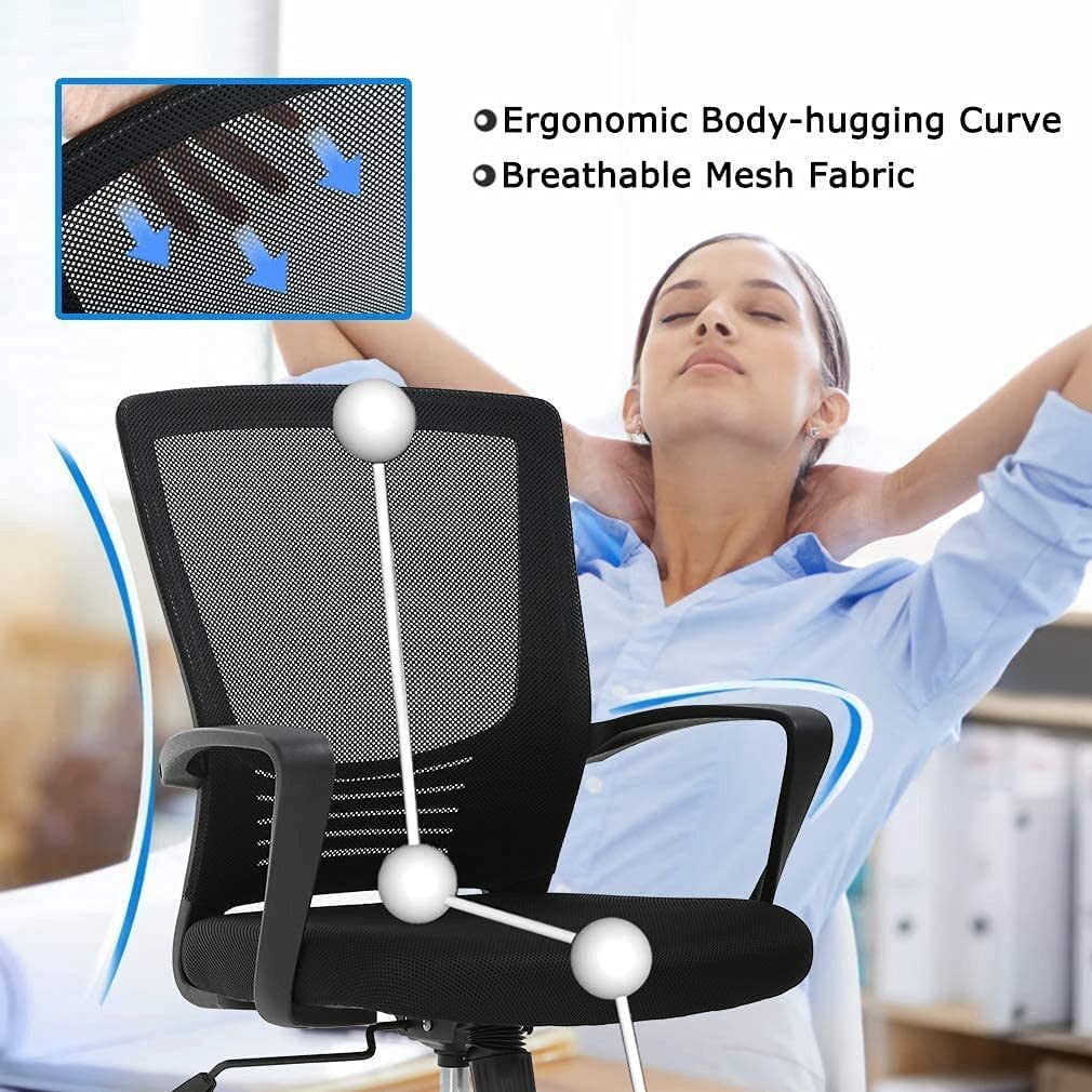 Office Chair Ergonomic Computer Chair Mesh Desk Chair Swivel Chairs