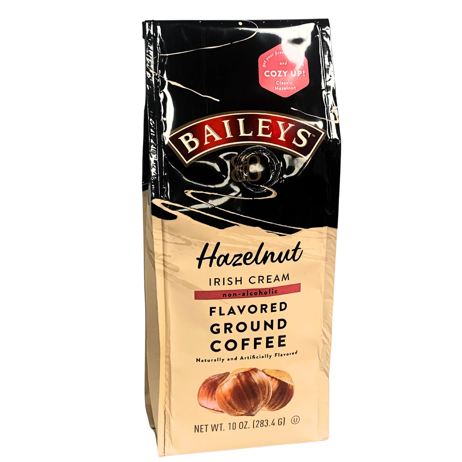 Bailey's, Hazelnut Irish Cream, Flavored Ground Coffee, 10 oz bag