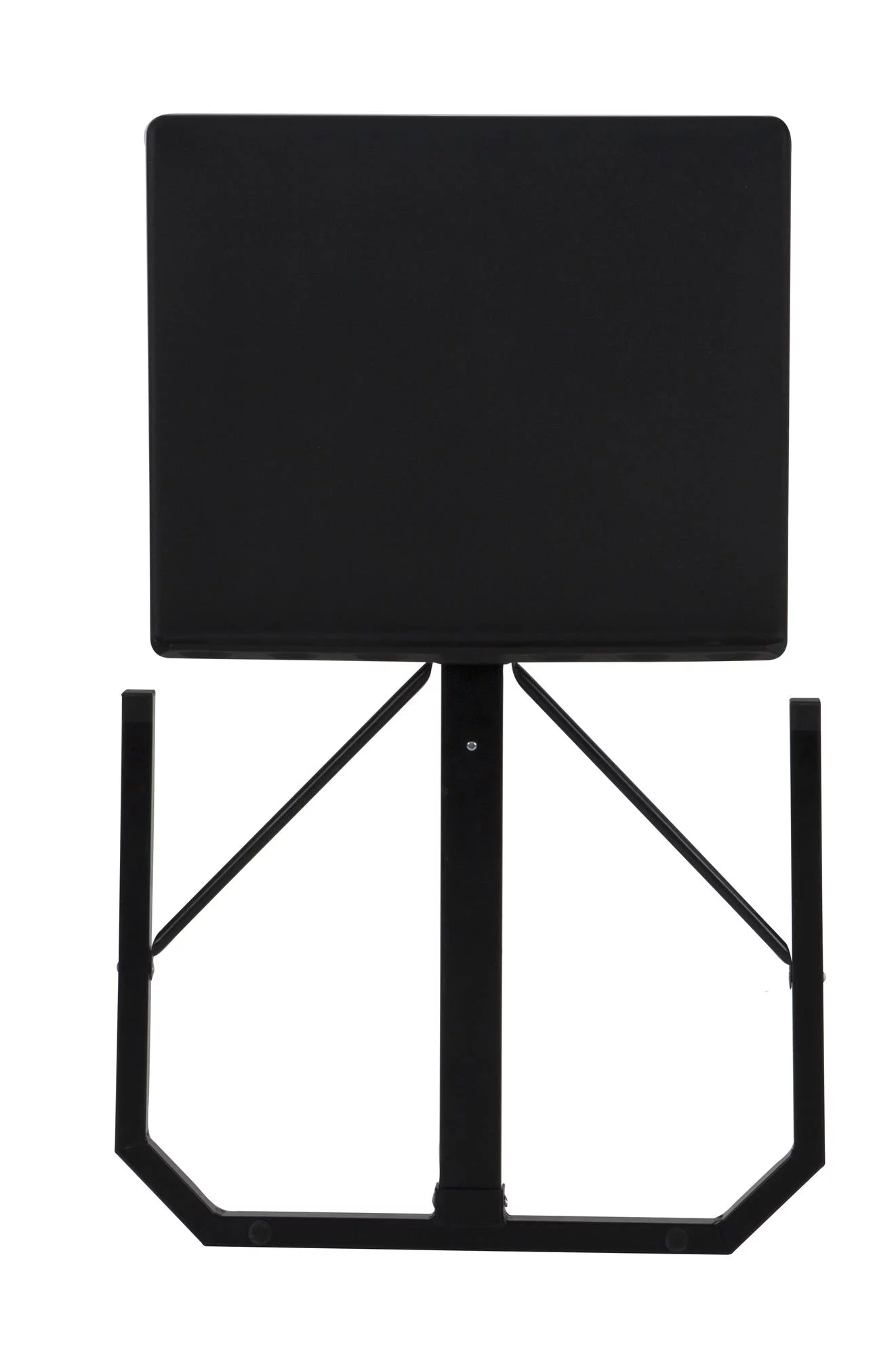 COSCO Multi-Functional Adjustable Personal Folding Table, Black