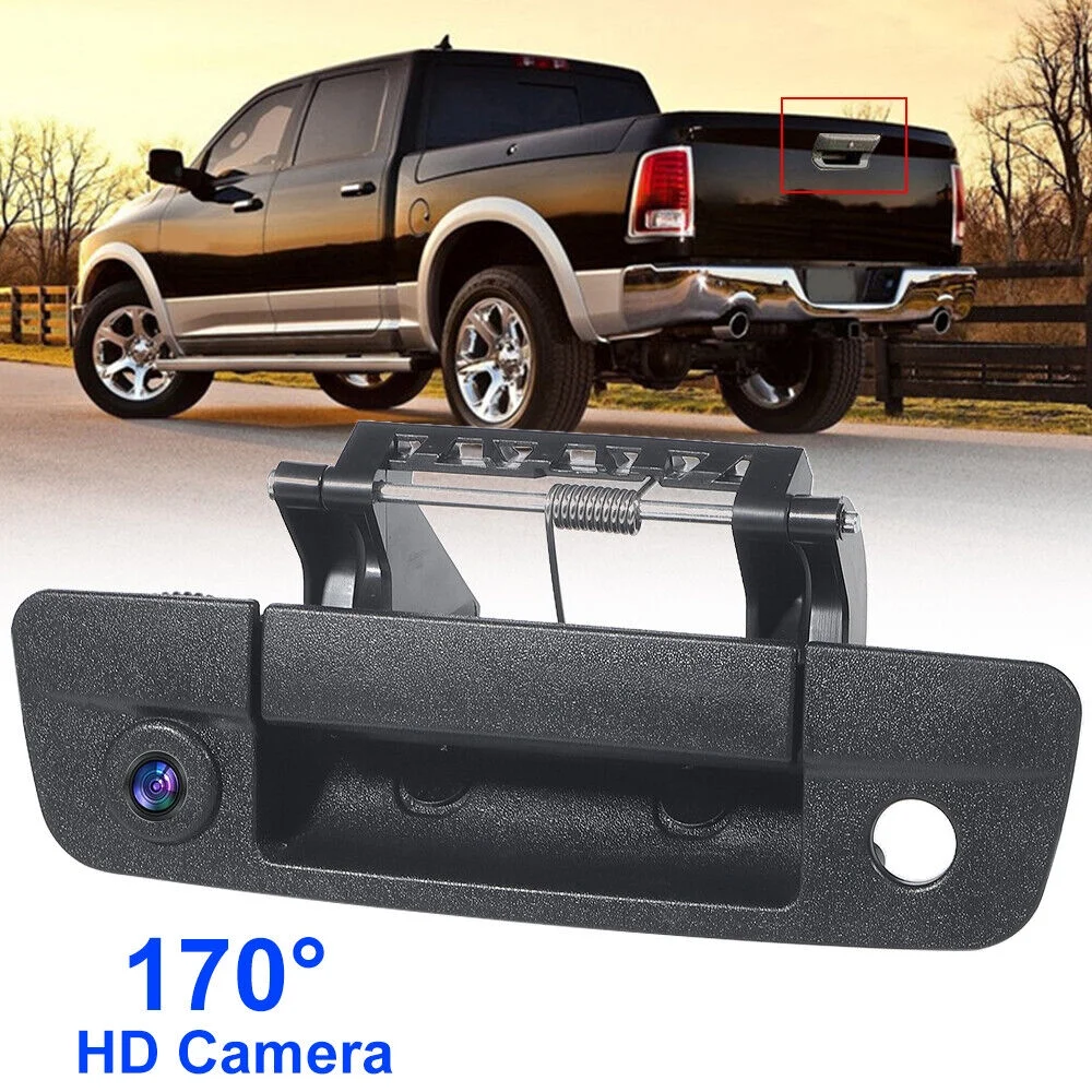 Enhance Safety with Tailgate Handle Backup Camera – Compatible with Dodge Ram 1500 (09-17) & 2500 3500 (10-19)