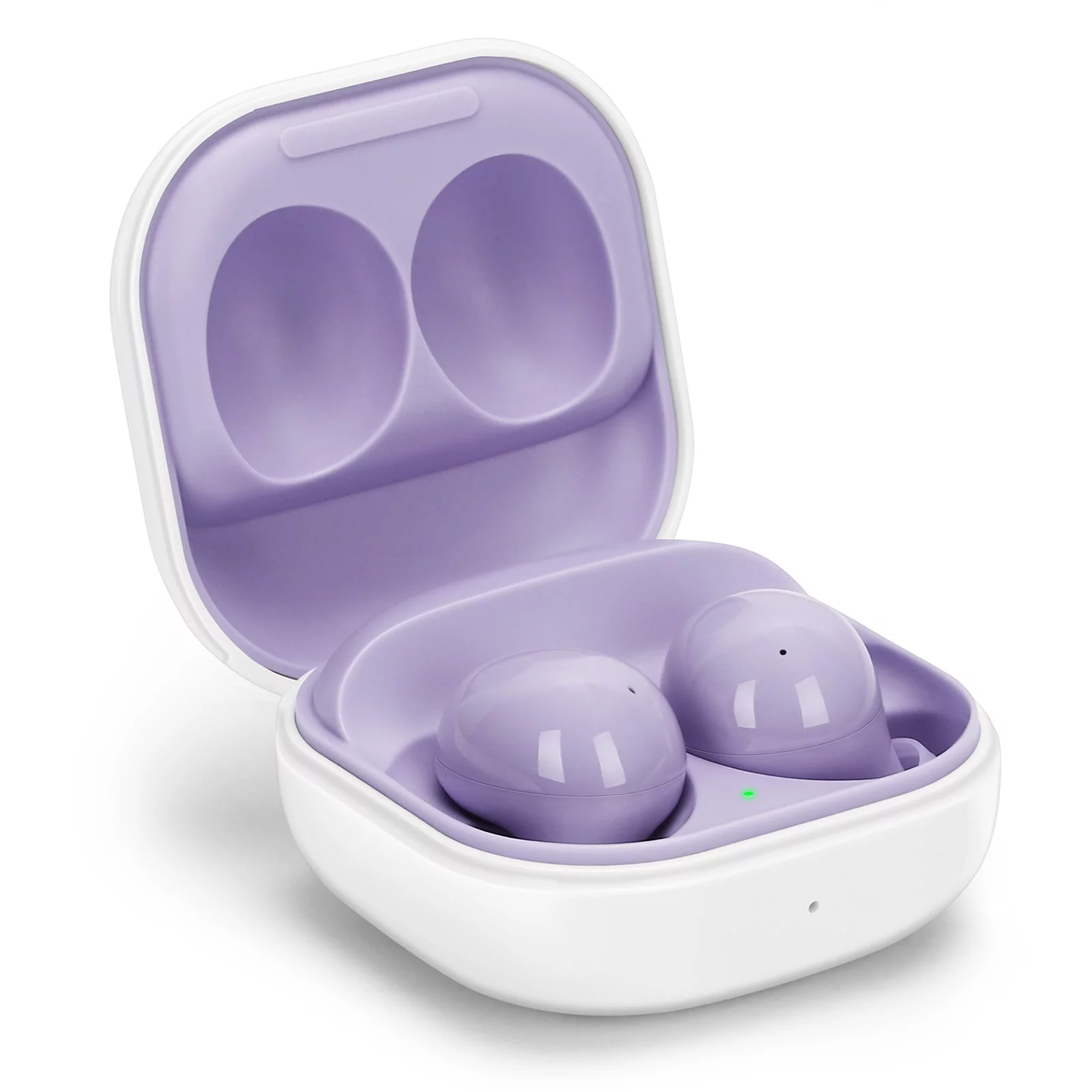 UrbanX Street Buds 2 for Samsung Galaxy S20 FE 5G - Truly Wireless Bluetooth Headphones with Noise Isolation, Amplified Bass and Dual Dynamic Microphone - Purple