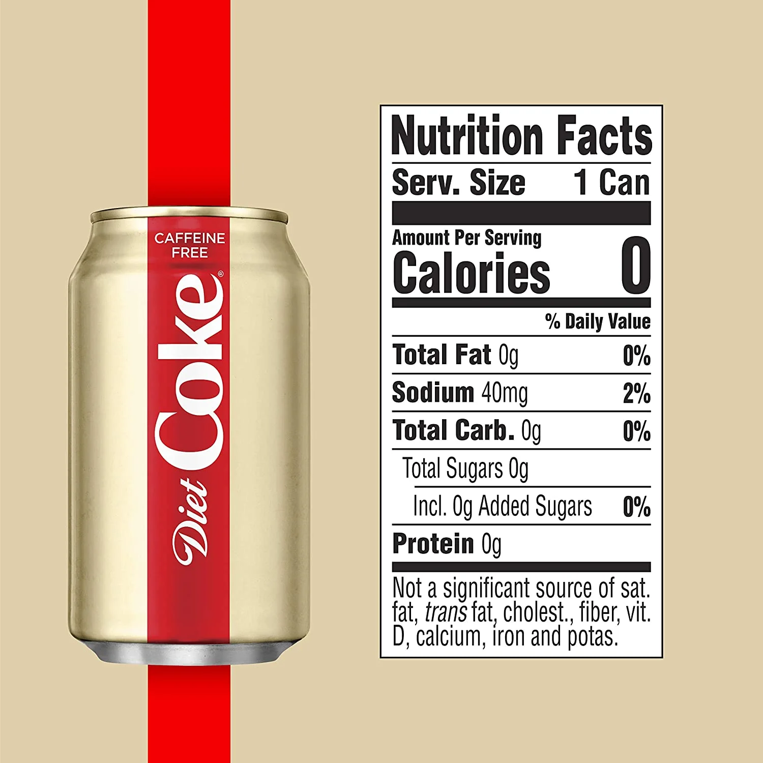 Diet Coke Caffeine-Free Soda 12oz Cans (Pack of 48)