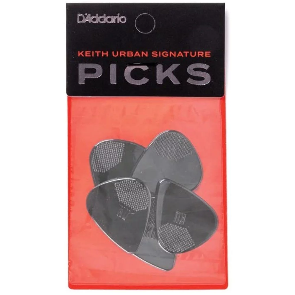 Planet Waves by D'Addario 1UKU6-05 Keith Urban Signature Ultem Guitar Picks-Bone, 5 pack, Heavy