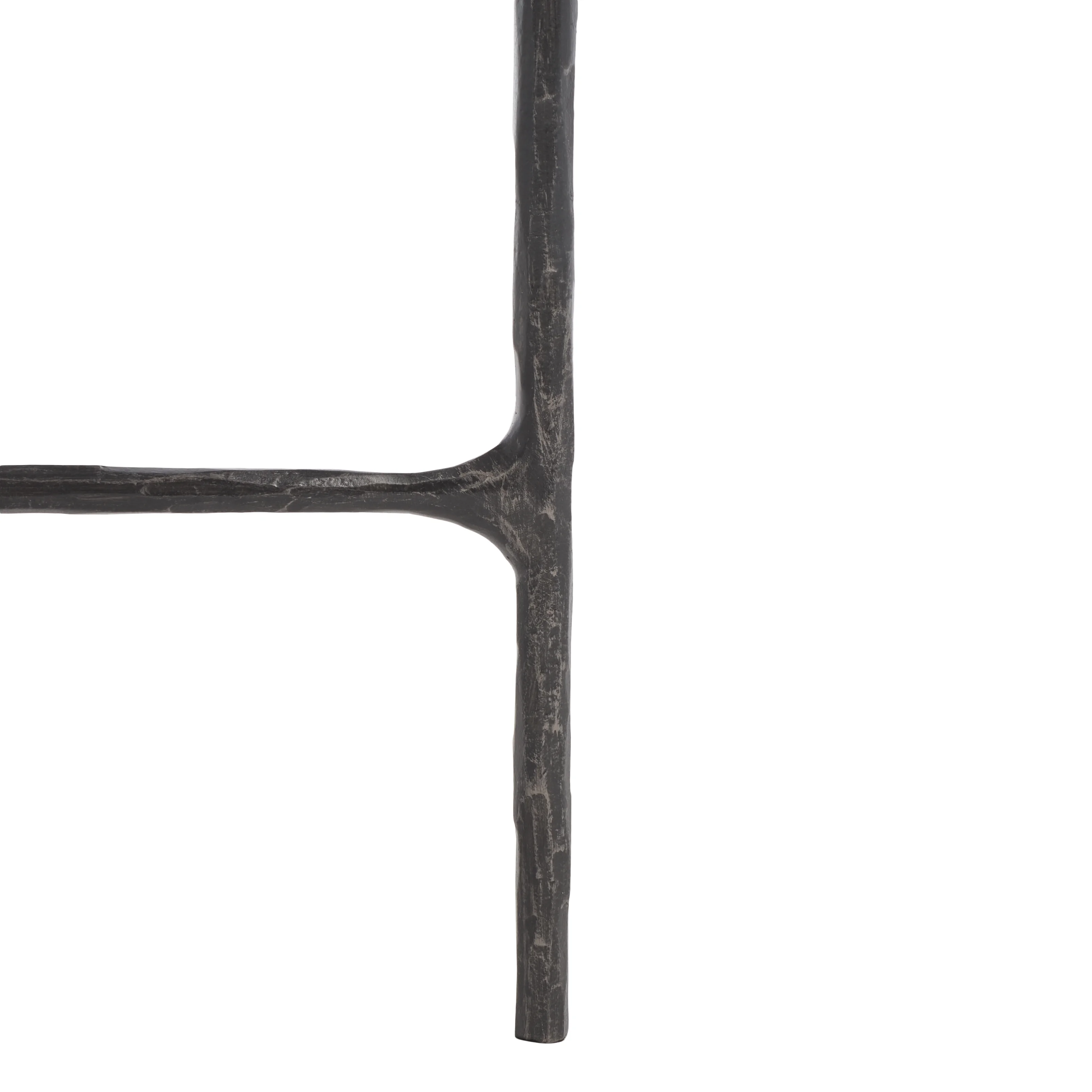 SAFAVIEH Couture Jessa Glam Metal Console Table, Black