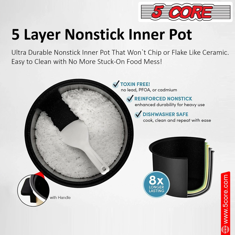 Asian Rice Cooker Electric Rice Maker W 15n1 Touch Screen