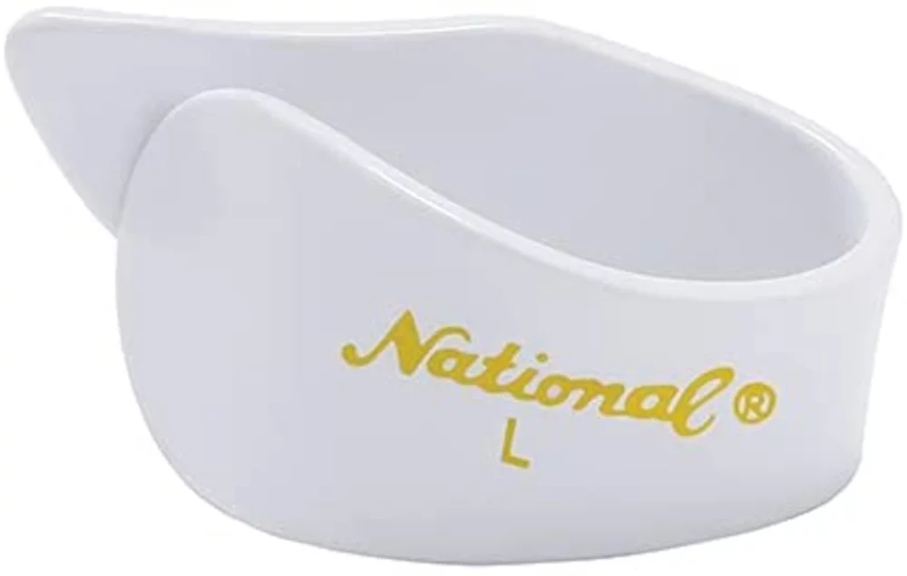 D'Addario National Thumb Pick, Large White Celluloid 12-Pack