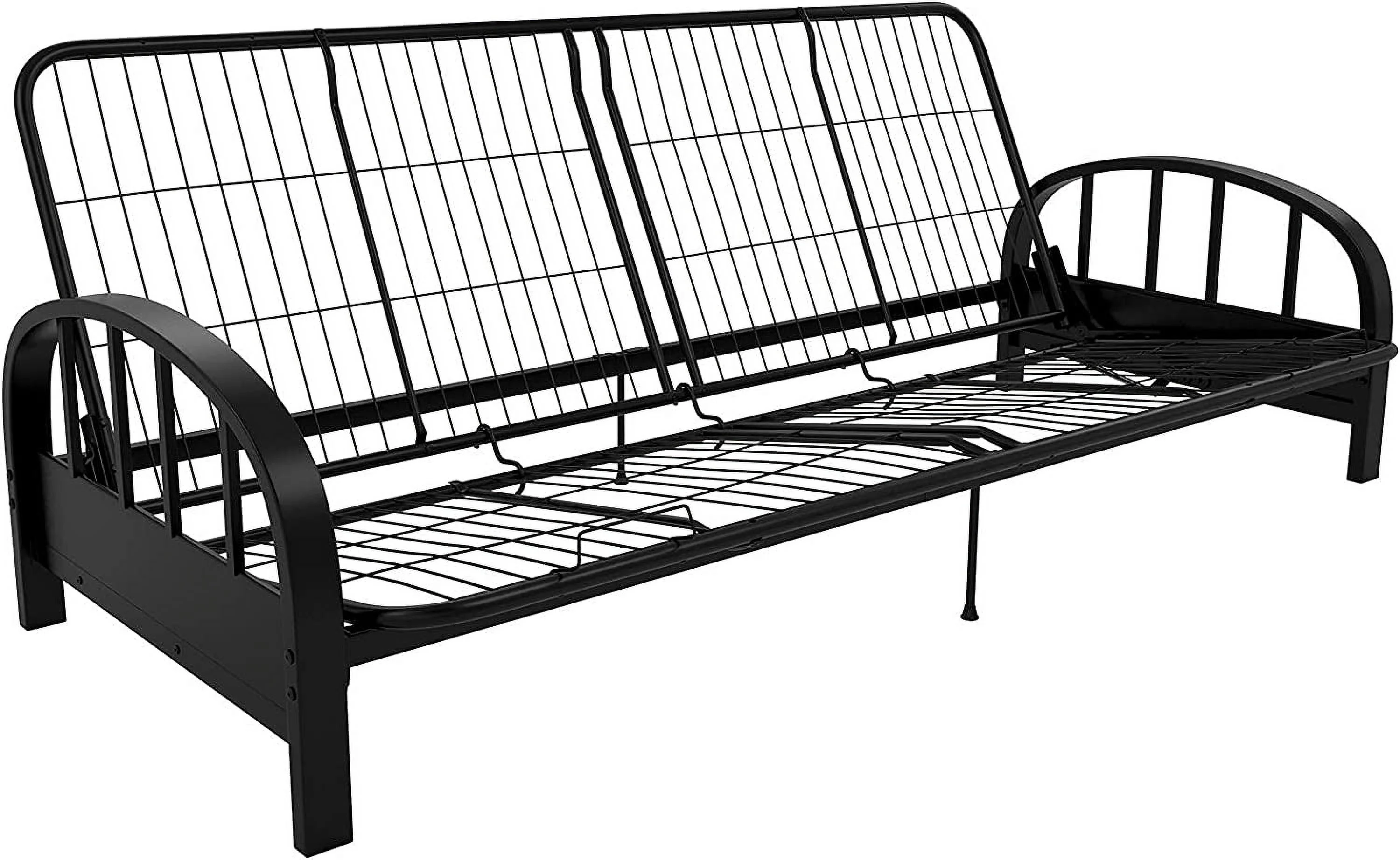 YILAN Aiden Metal Futon Frame, Black Large