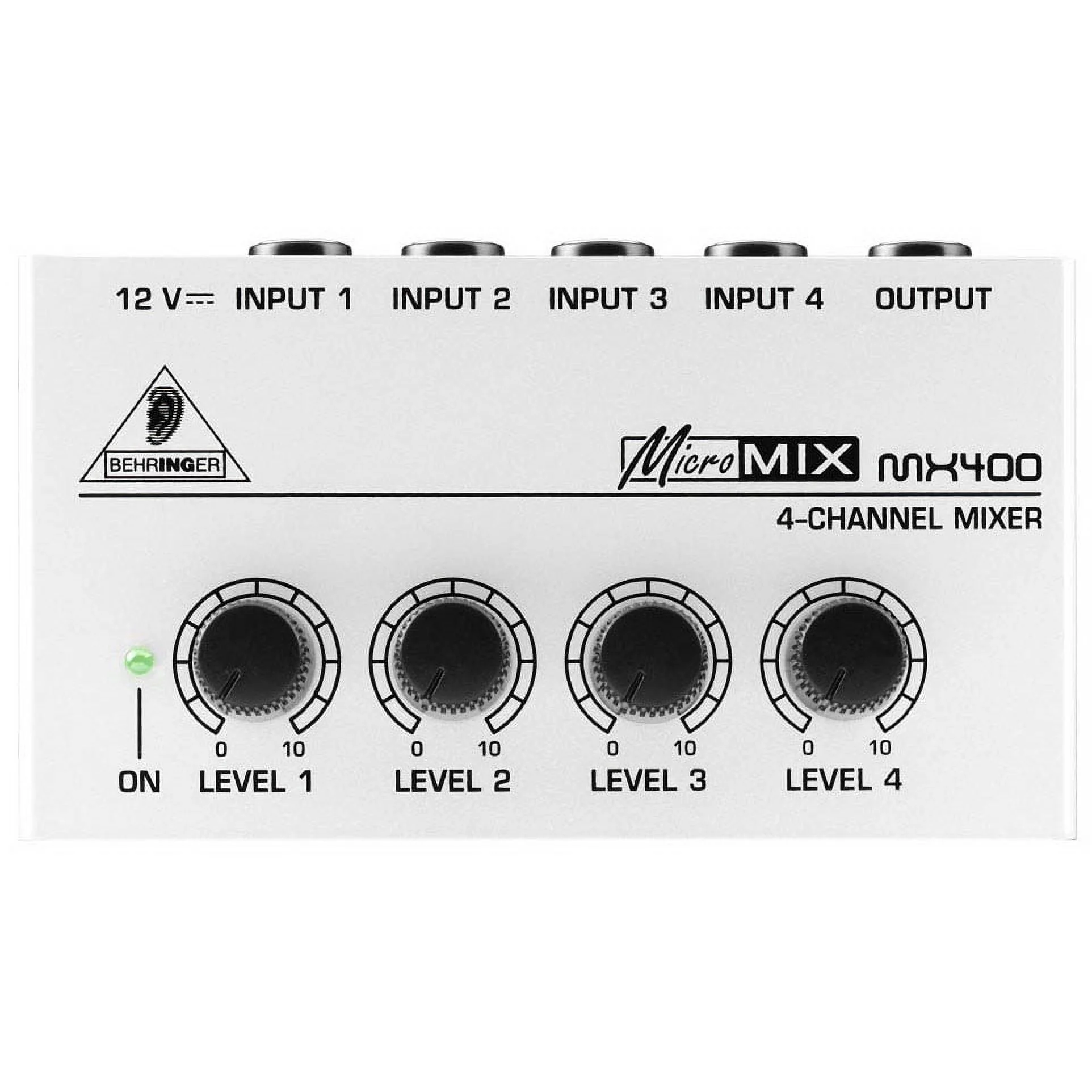 Behringer MICROMIX MX400 - Analog mixer - 4-channel