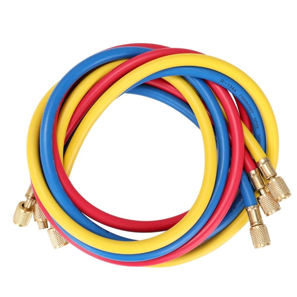 Carevas Pressure Gauge Refrigeration Digital Pressure Manifold Tester Meter Heating Ventilation And Air Conditioning Tester Valves Tool Kit