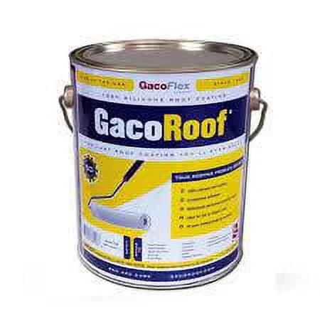Gacoroof Silicone Roof Coating 5 Gallon GACSRCG5