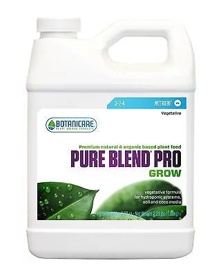 Botanicare BCPBPGQT 1-Quart Botanicare Pure Blend Pro Gro Plant Food