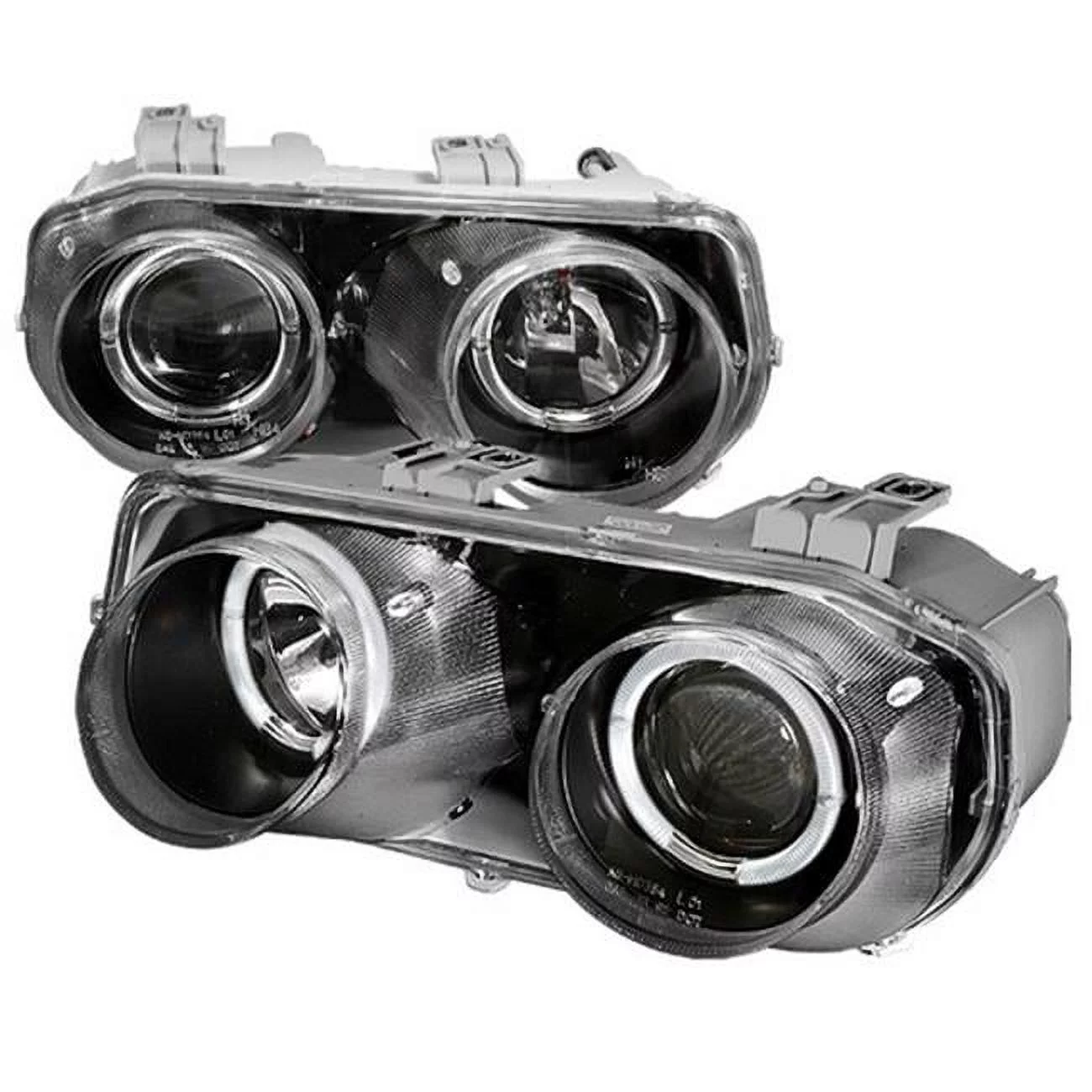 Spec-D Tuning  Halo Projector Headlights for 94 to 97 Acura Integra- Black - 10 x 19 x 26 in.