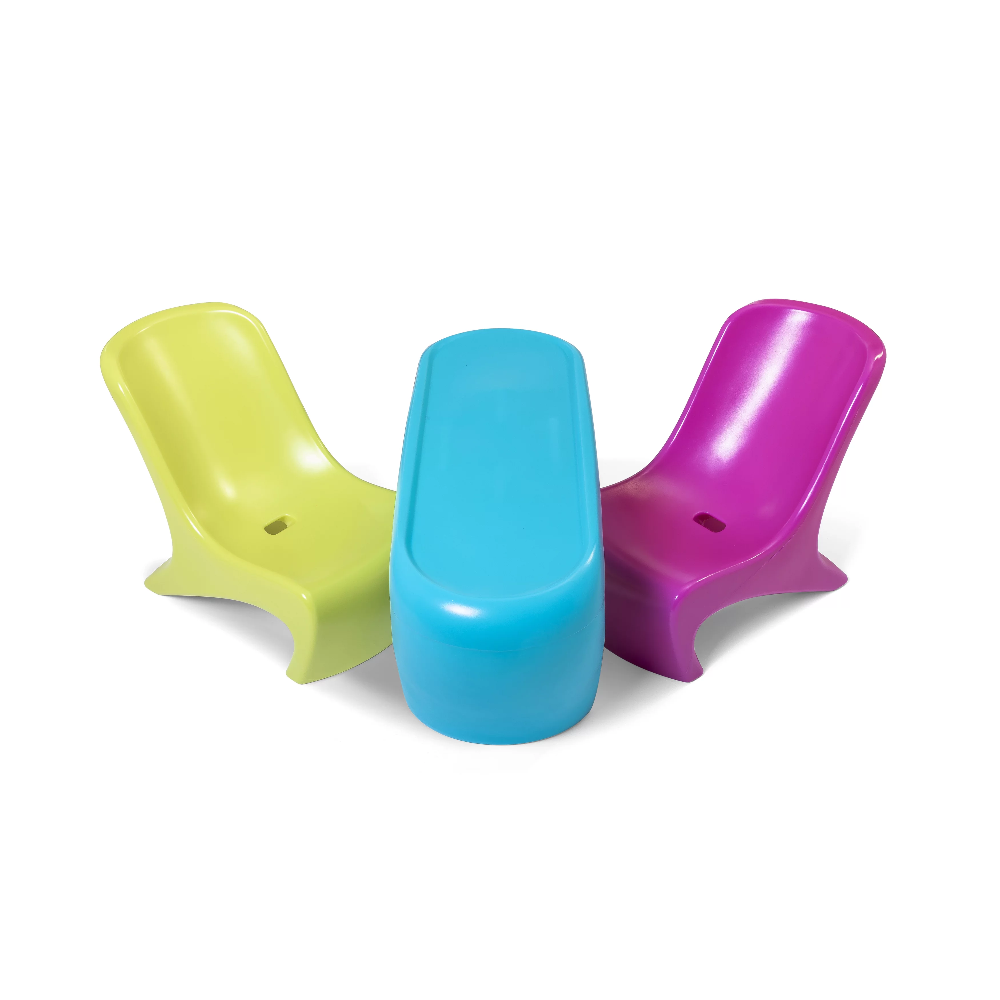 Step2 Junior Chic 3 Piece Furniture Set Includes Two Chairs and Table