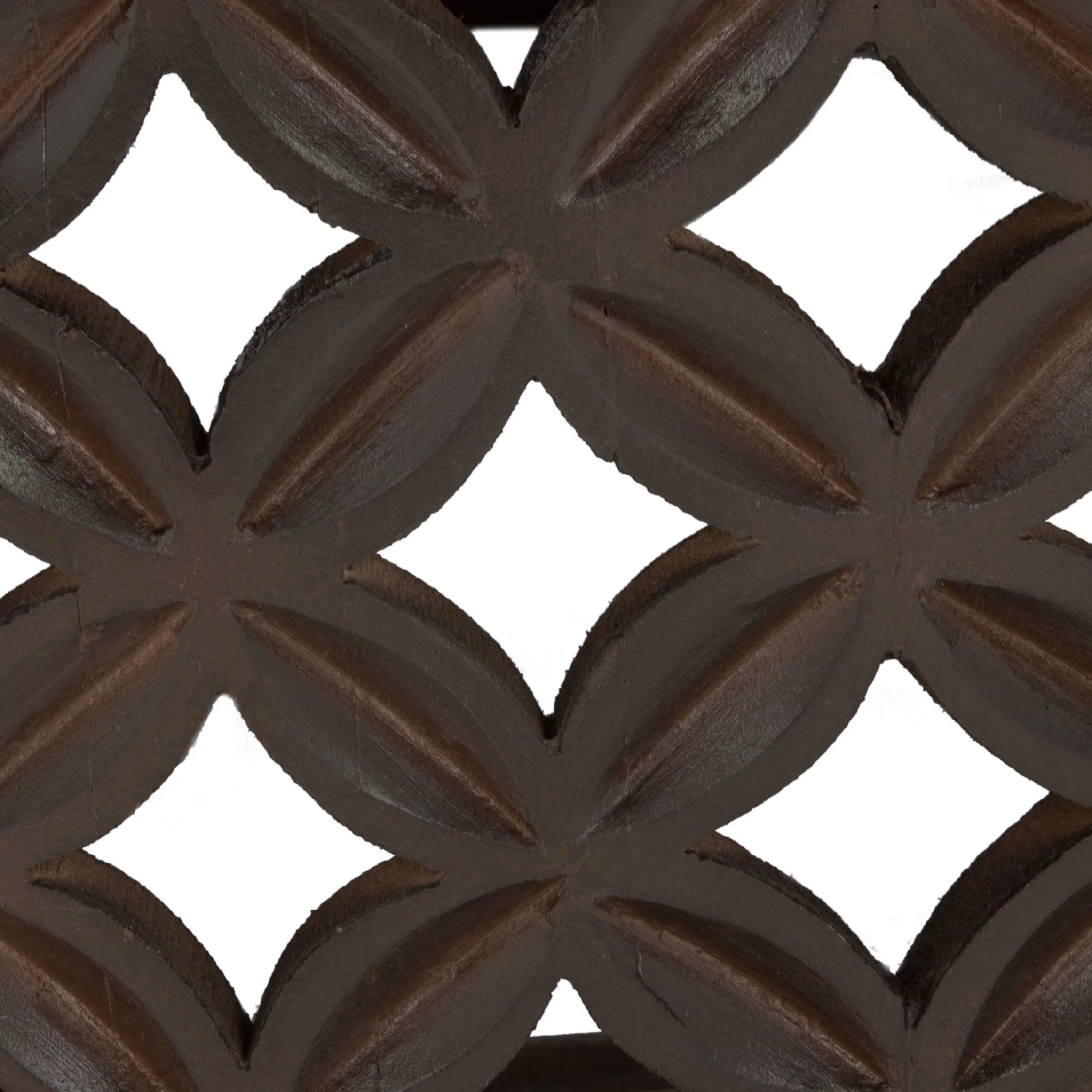 SAFAVIEH Kaydix Rustic Round Coffee Table Wood, Brown