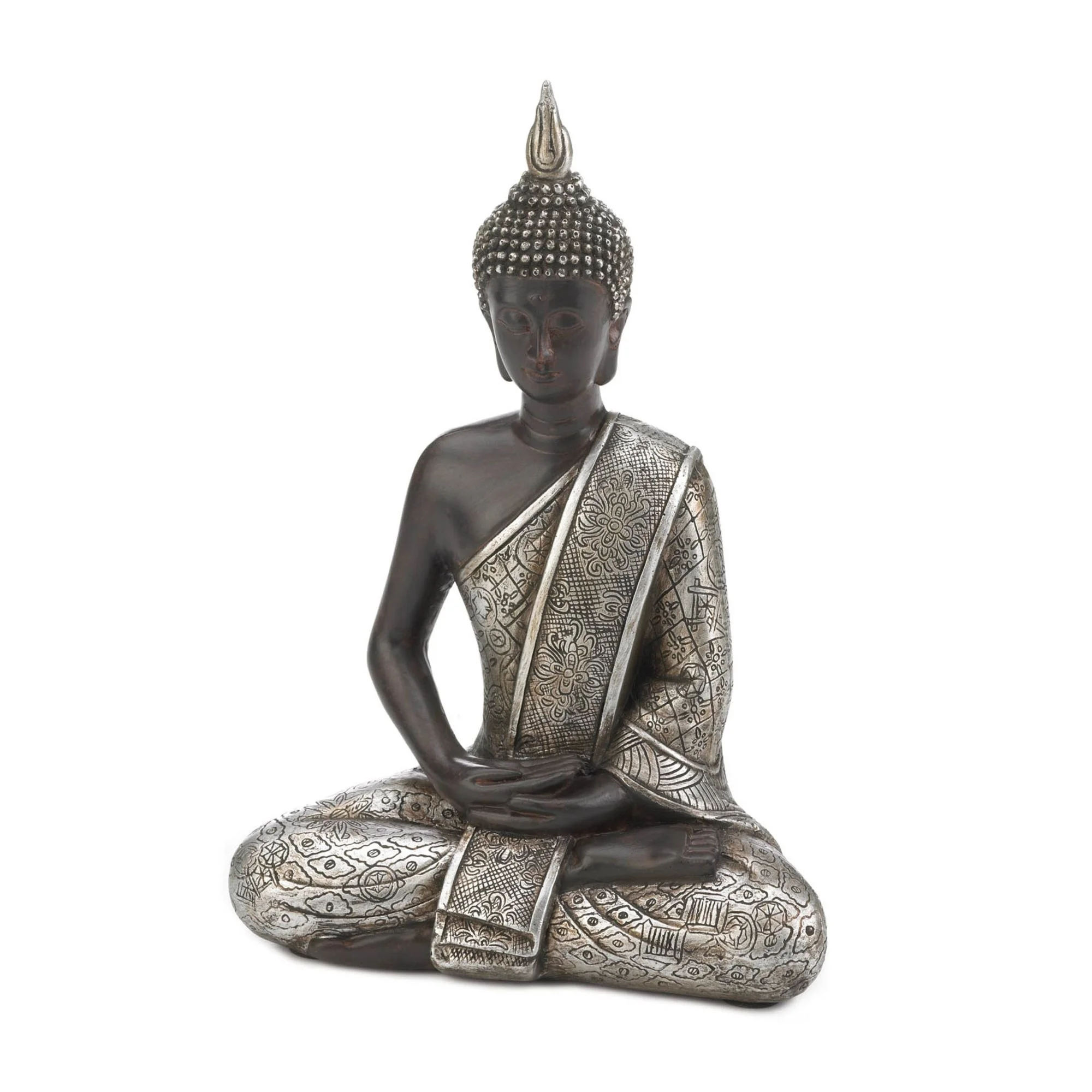 Zingz & Thingz Small Sitting Buddha Statue - 8.5