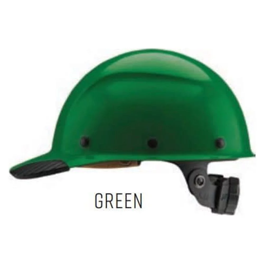 Lift Safety Hard Hat Dax Green Fiber Resin Cap Style