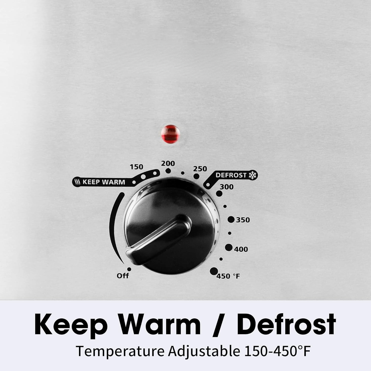 Roaster Oven 22 Quart Electric, Turkey Roaster with Self-Basting Lid Design, Large Stainless Steel Electric Turkey Roaster Oven Fits Turkeys Up to 26LB