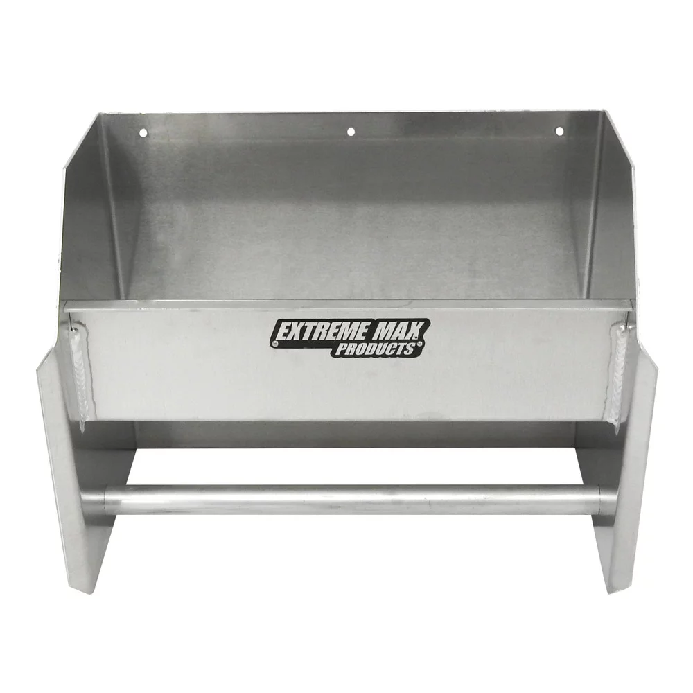 Extreme Max 5001.6035 Aluminum Hand Cleaning Station Organizer for Enclosed Race Trailer Shop Garage Storage