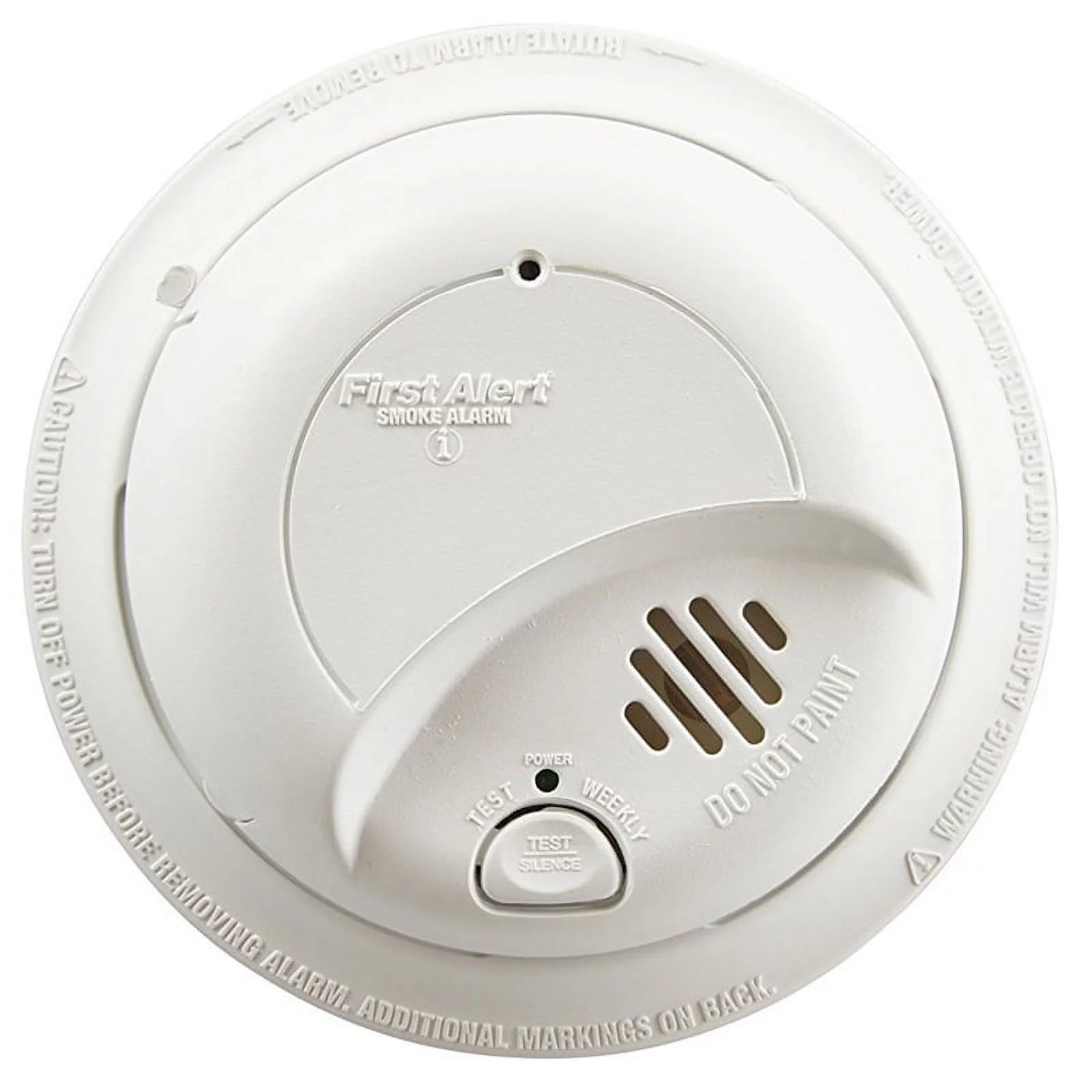 First Alert BRK 9120B (5pack) AC Powered Smoke Detector Alarm w/Battery Backup