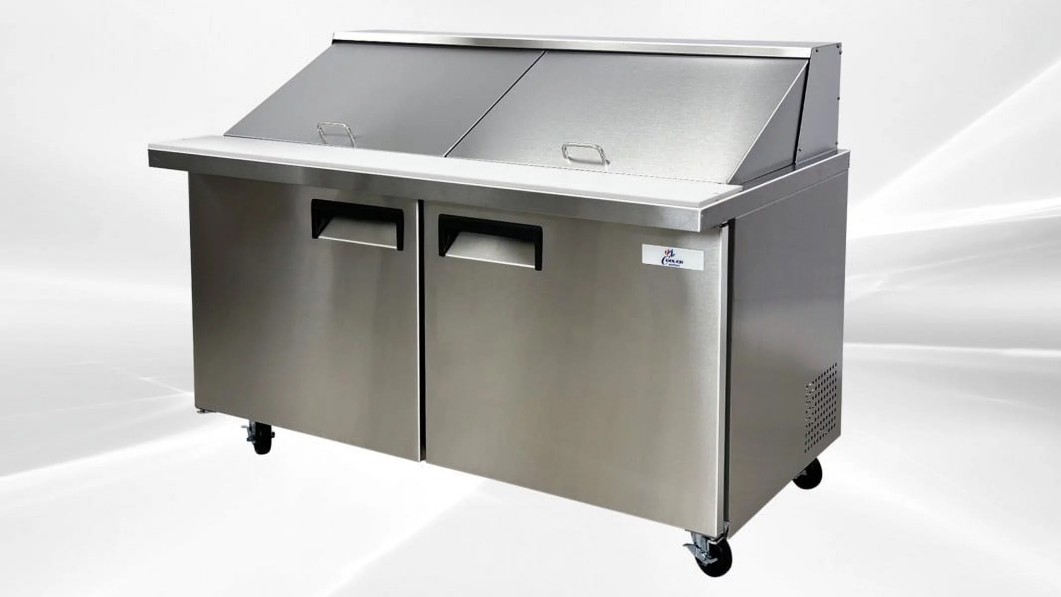 NSF Sandwich Prep Table Mega Top two door 60 ins XSP60M-2