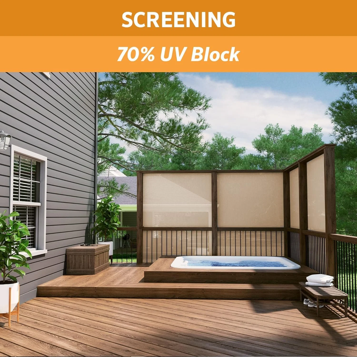 Coolaroo Mediano Shade Fabric