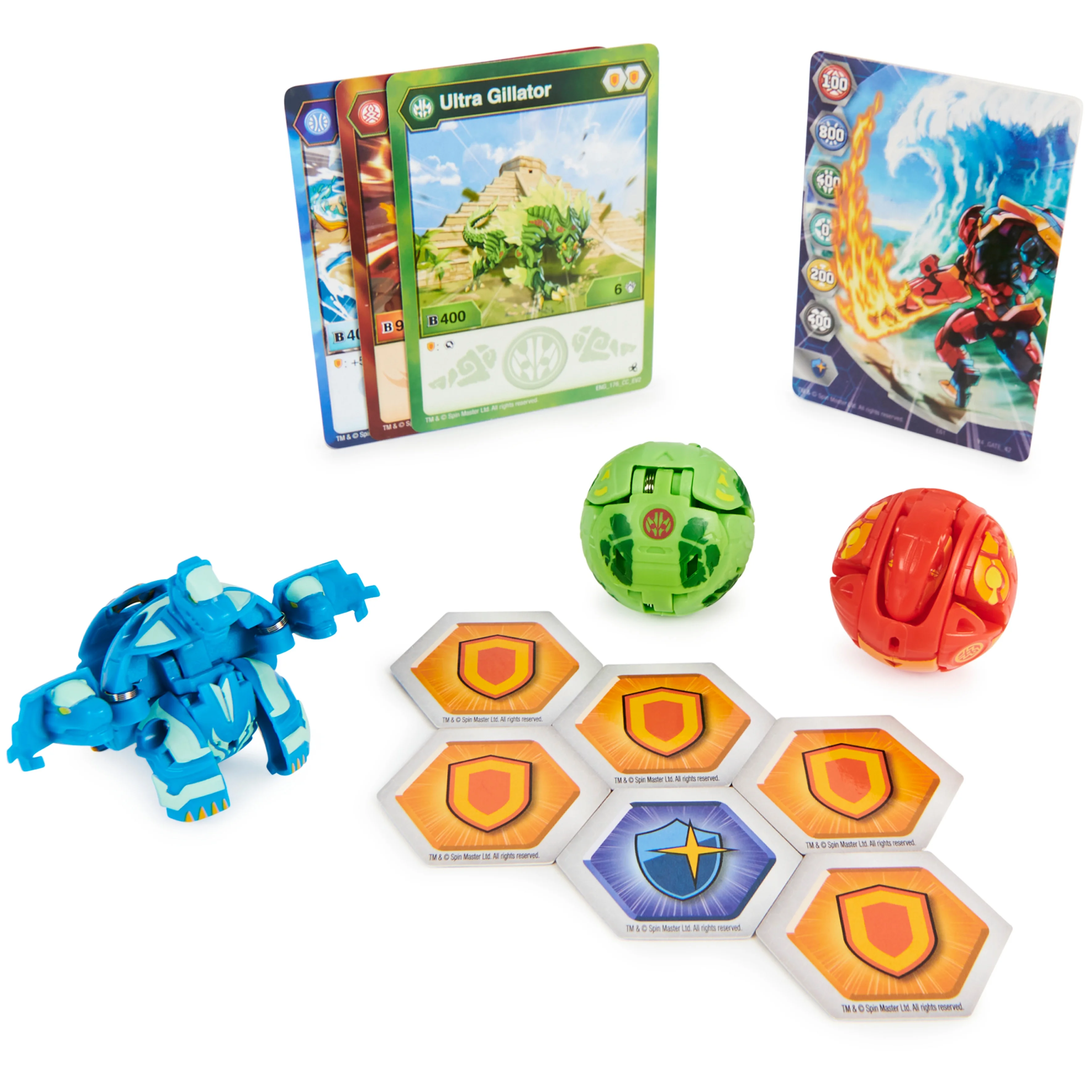 Bakugan Evolutions Starter Pack 3-Pack, Gillator Ultra