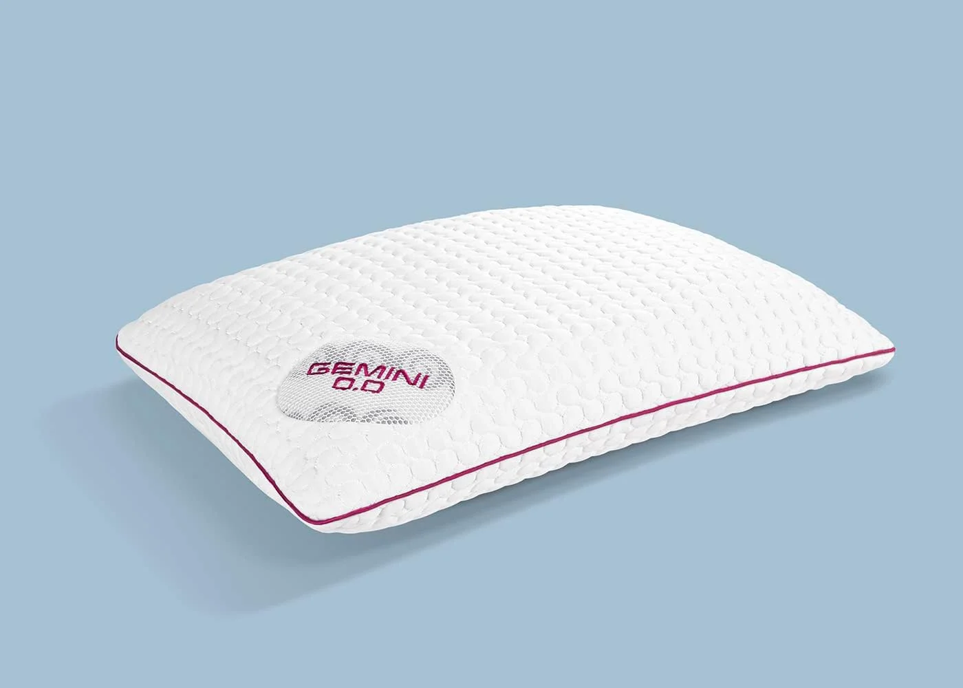 Gemini Performance Pillow - Size 0.0 - Washable Cooling And Moisture-Wicking Cover - Firm Pillows For All Sleep Positions - Back, Stomach, And Side Sleeper Pillow - 20