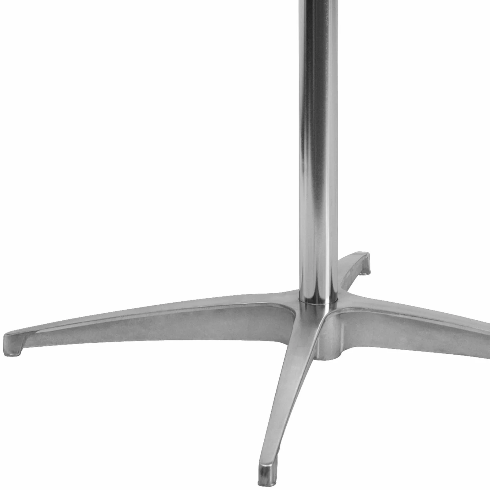 Flash Furniture Lars 30 in. Round Adjustable Height Wood and Metal Cocktail Table