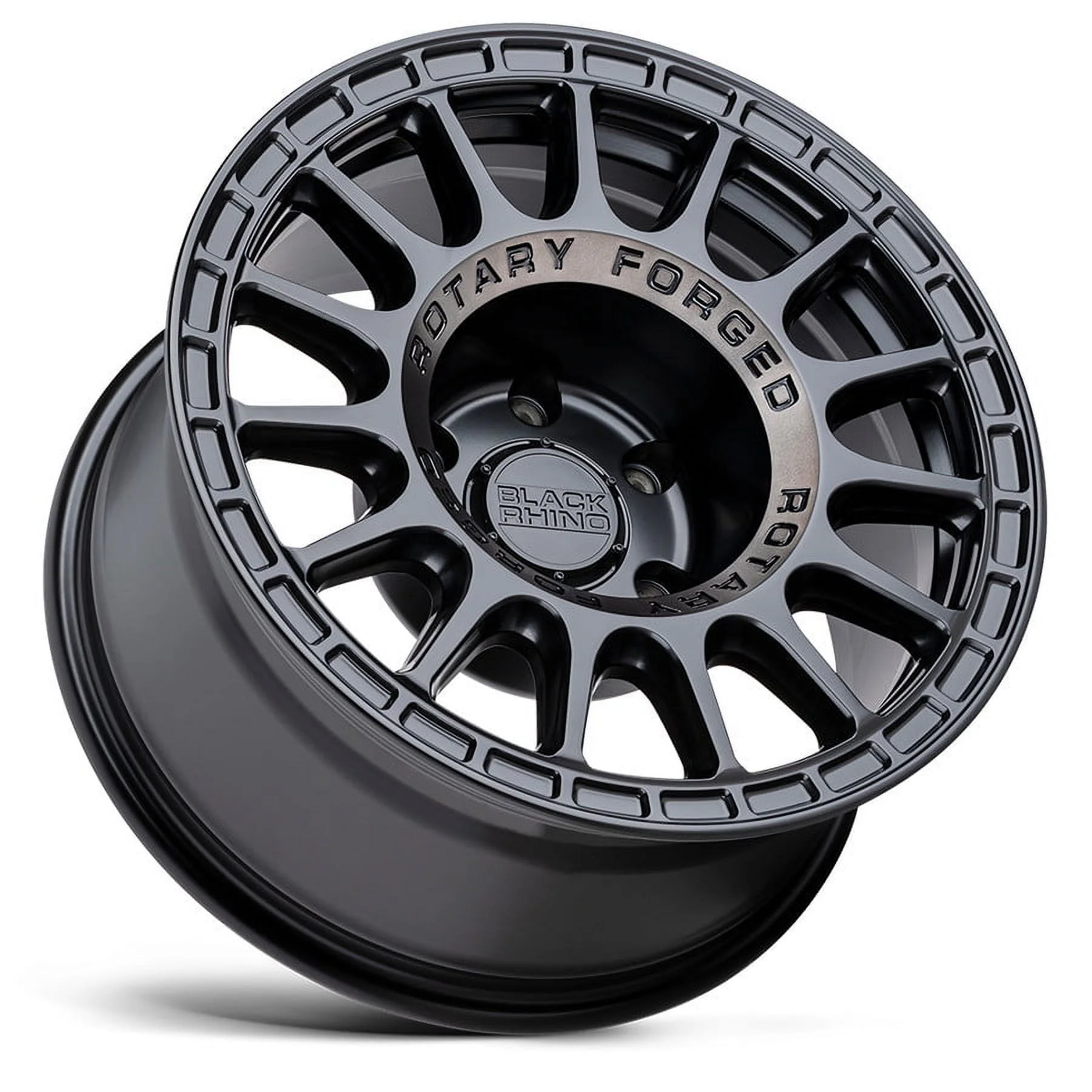 Black Rhino Flow Formed Aluminum Rim BRSND 17X8.5 5X5.0 SGL-BLK-MCH-DDT-RG -22MM, 1785SND-25127M71A