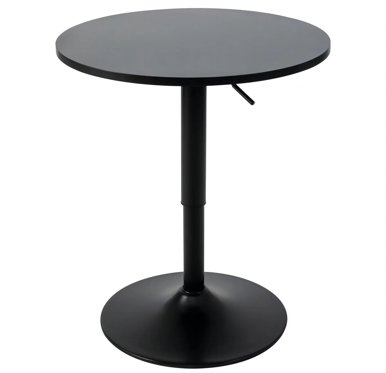 Okeysen Round Pub Table Height Adjustable 25.7