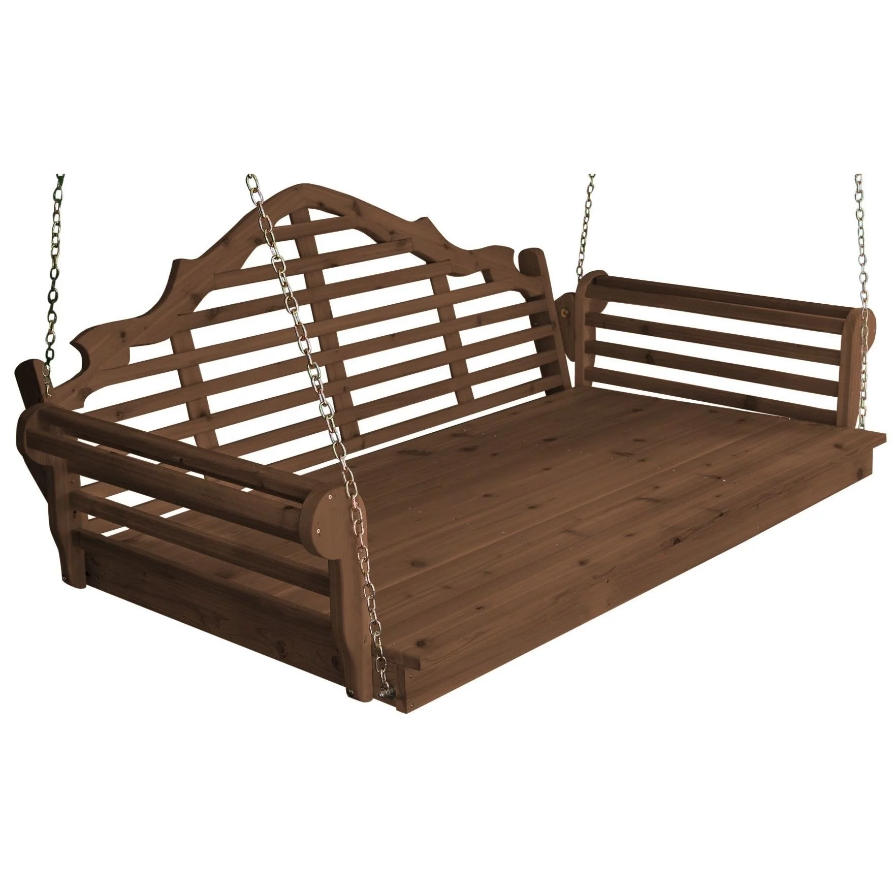 Kunkle Holdings, LLC Pine 5' Marlboro Swingbed Mushroom Stain