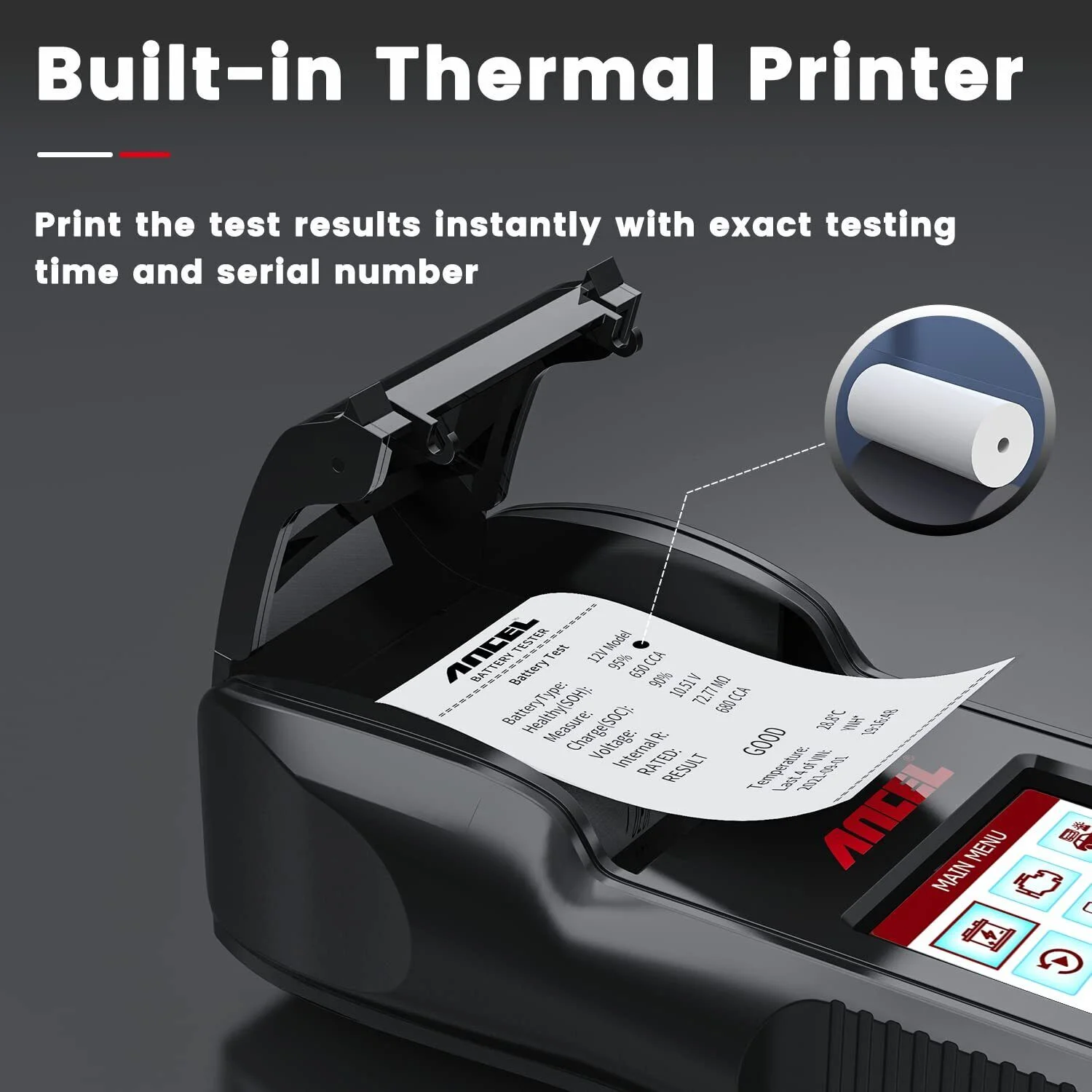 ANCEL HD3500 All System Bidirectional Pickup Light Duty Truck 2 in 1 OBD2 Scanner Diesel Scanner 12V/24V Diagnostic Tool