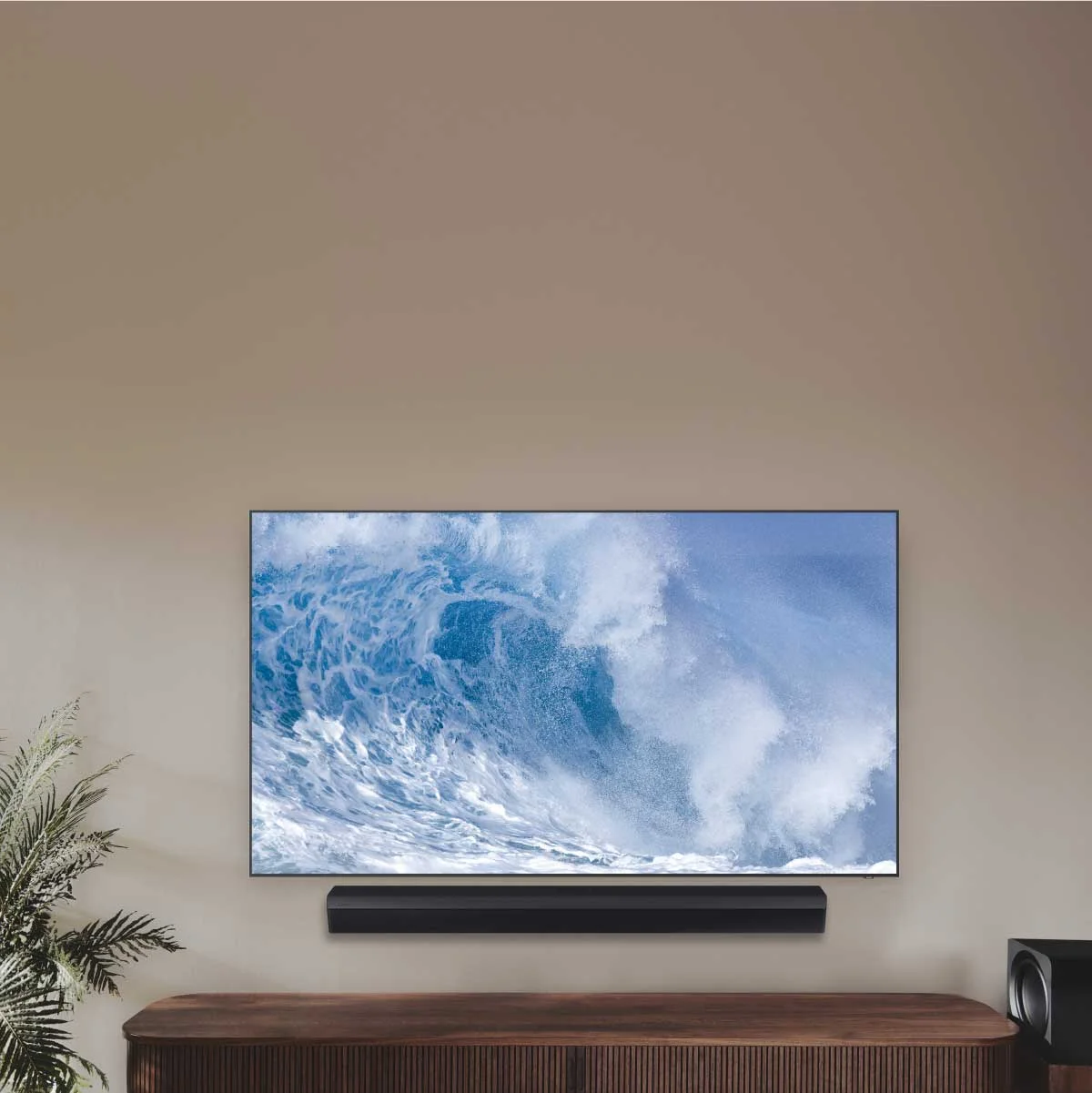 SAMSUNG 65-Inch Class Neo QLED 4K QN65QN85CDFXZA Smart TV (2023) Bundle HW-C450 2.1ch Soundbar (2023)