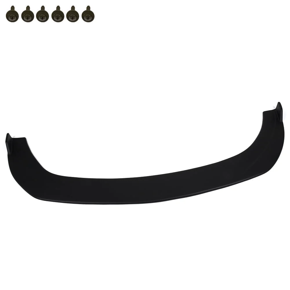 PIT66 Splitter Design Front Bumper Lip Lower Spoiler Body Fit for 2015-2017 Ford Mustang