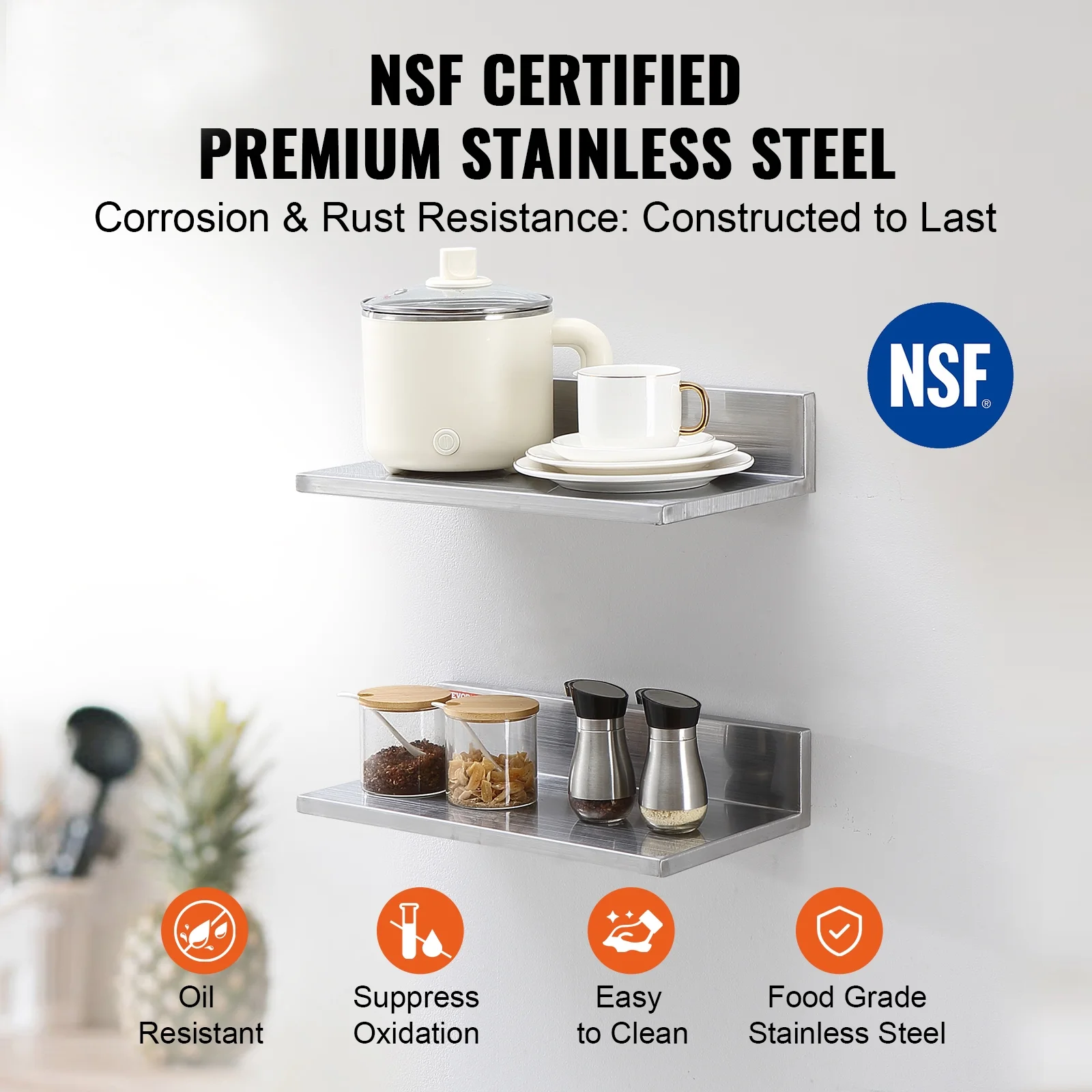 SKYSHALO Stainless Steel 16