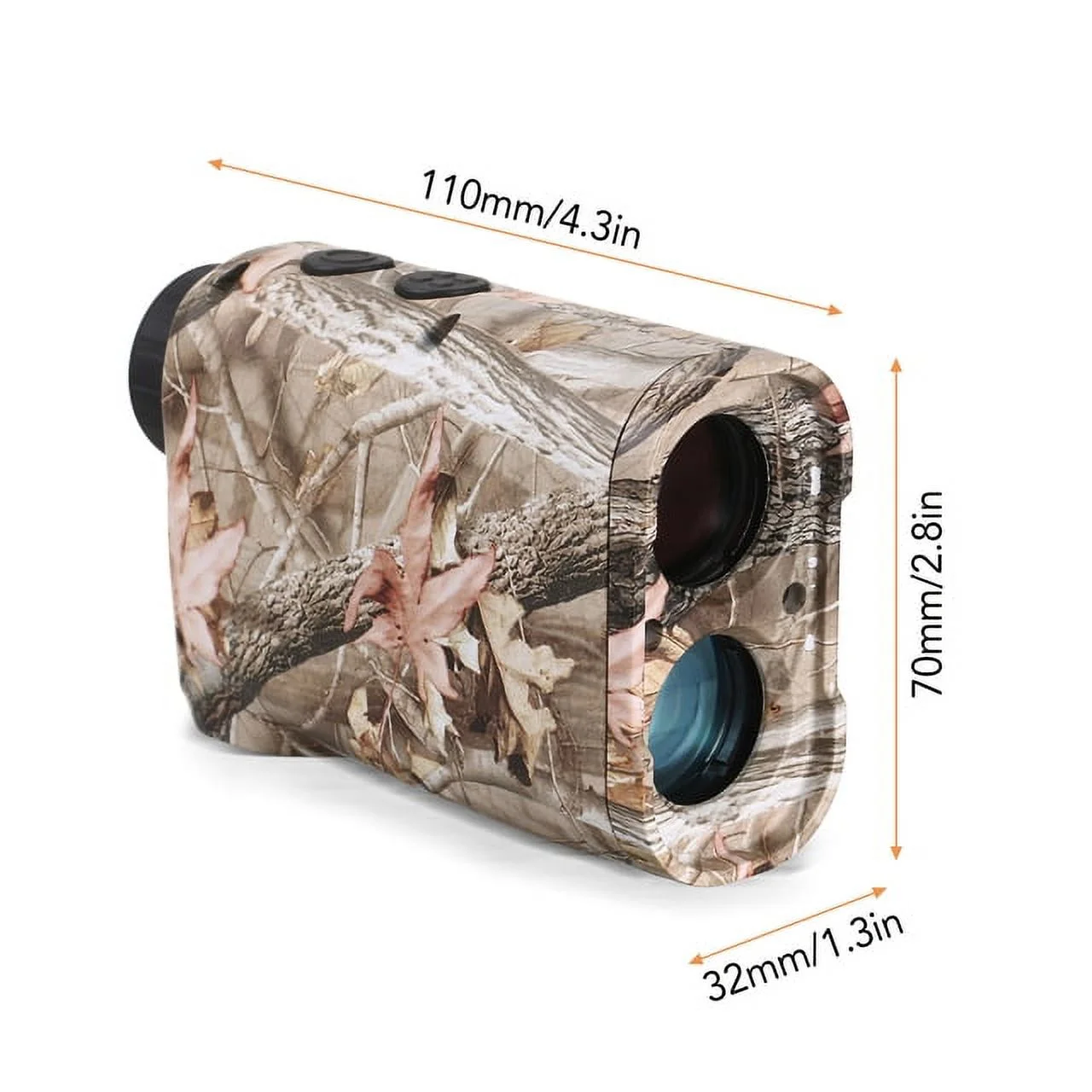 Outdoor Compact 6X Laser Range Finder Monocular Telescope 600m Hunting Rangefinder Golf Distance Meter Digital Rangefinder 2022