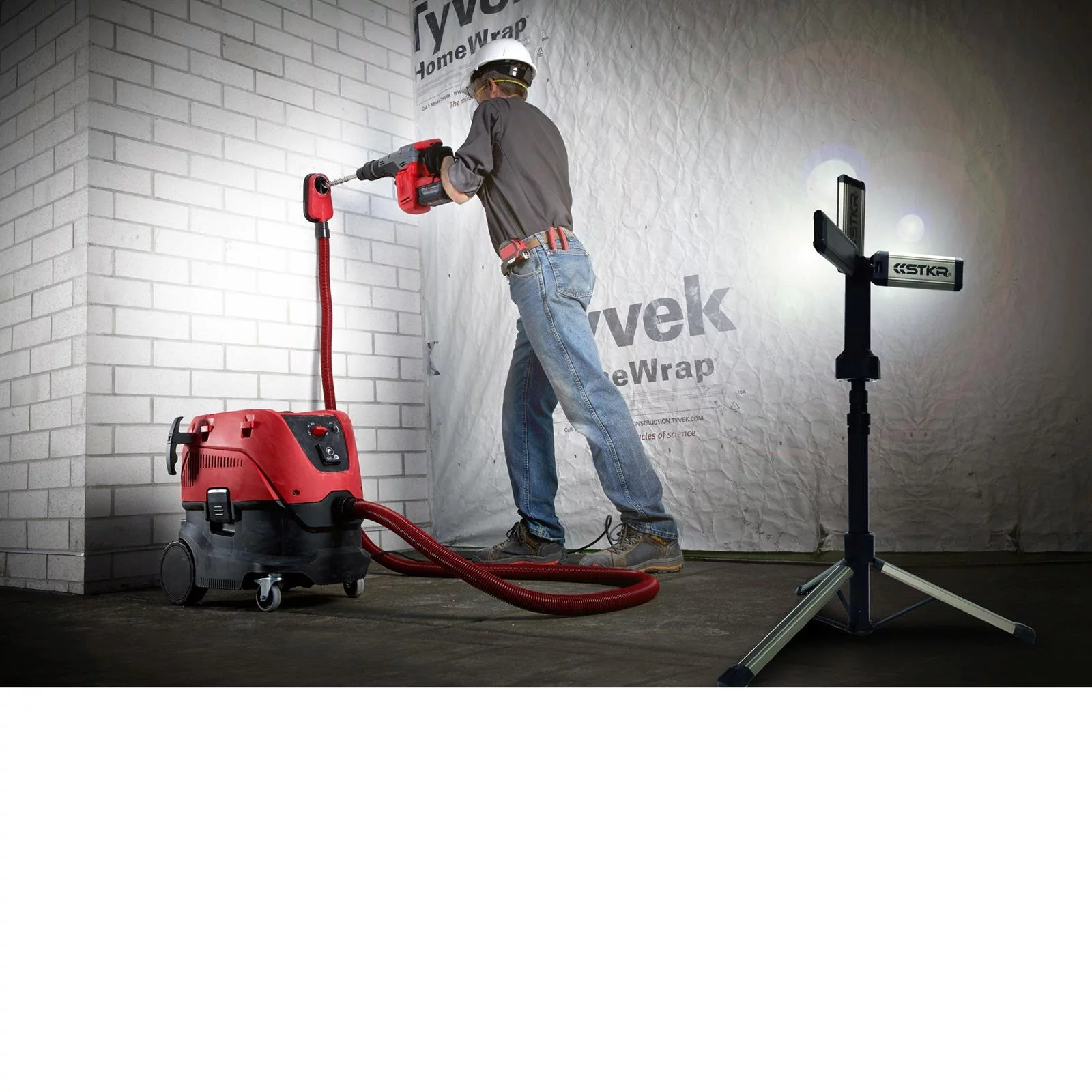 STKR 12681 TRi-Mobile Light, LED, Rechargeable W/ Tripod Stand