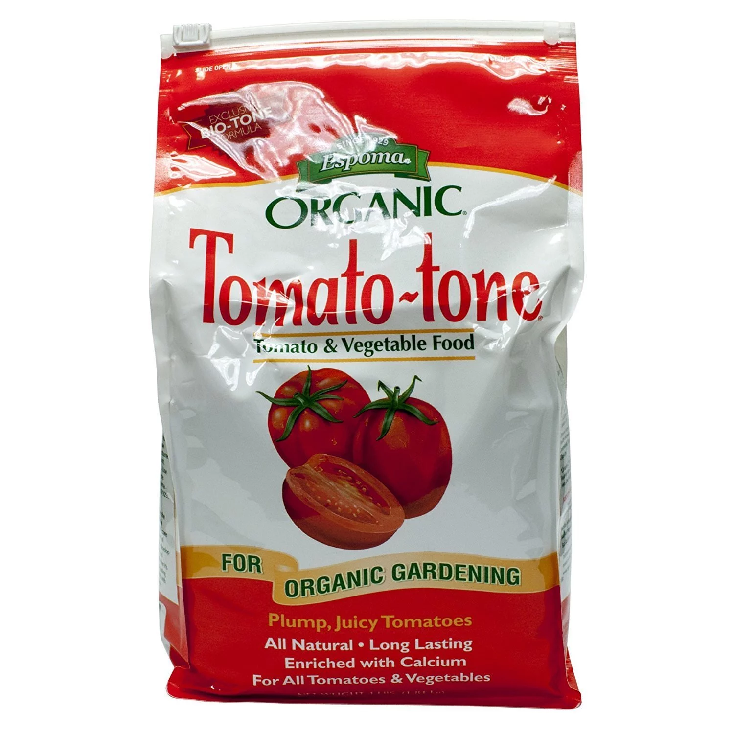 Tomato-tone ITpKXv Organic Fertilizer - FOR ALL YOUR TOMATOES, 36 Pack of Four lb Bags