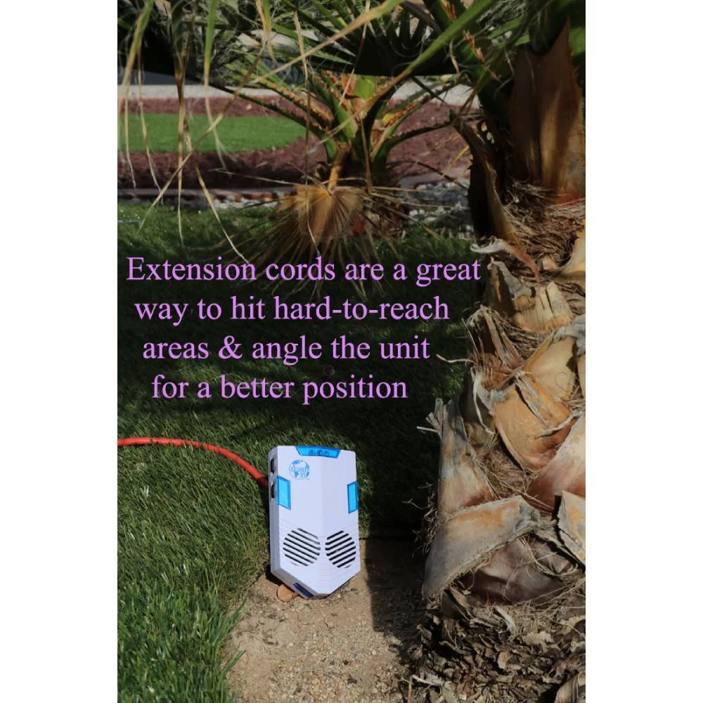 Cleanrth CI007 Advanced Ultrasonic Insect Repelling System | Demands Insects & Bugs to Leave!