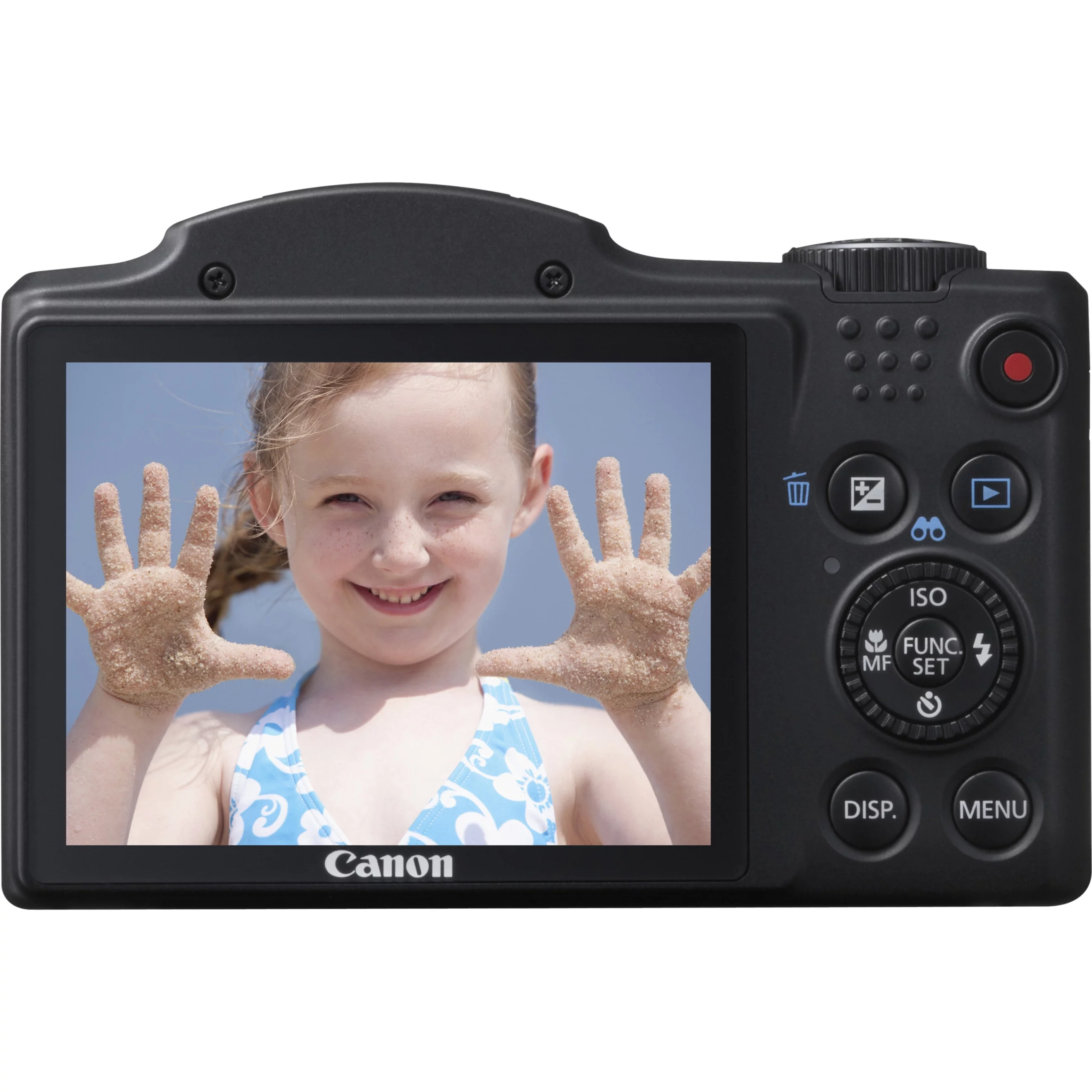 Canon PowerShot SX500 IS 16 Megapixel Compact Camera, Black