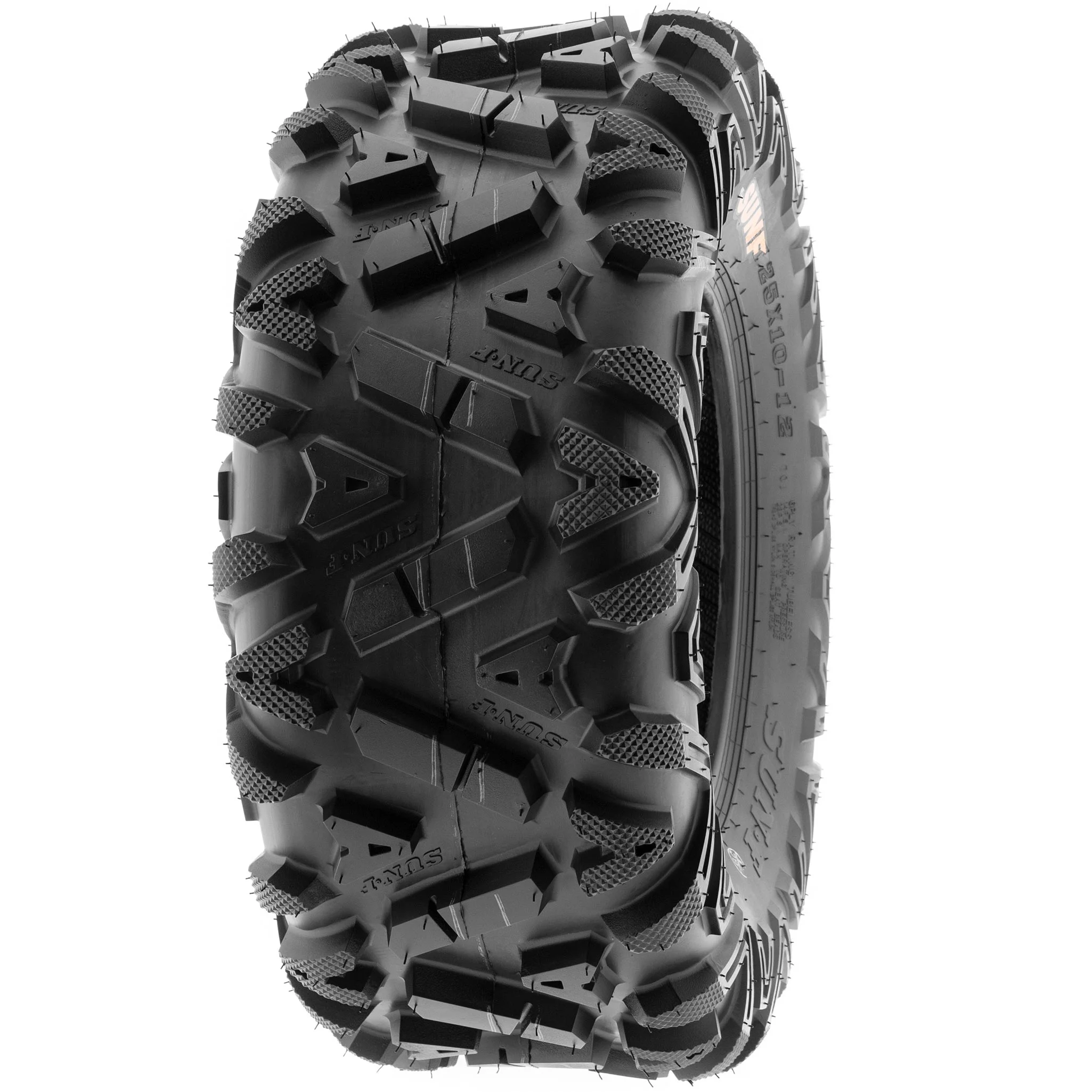 SunF All Terrain ATV UTV Tires 25x10-11 25x10x11 6 PR A033 (Single)