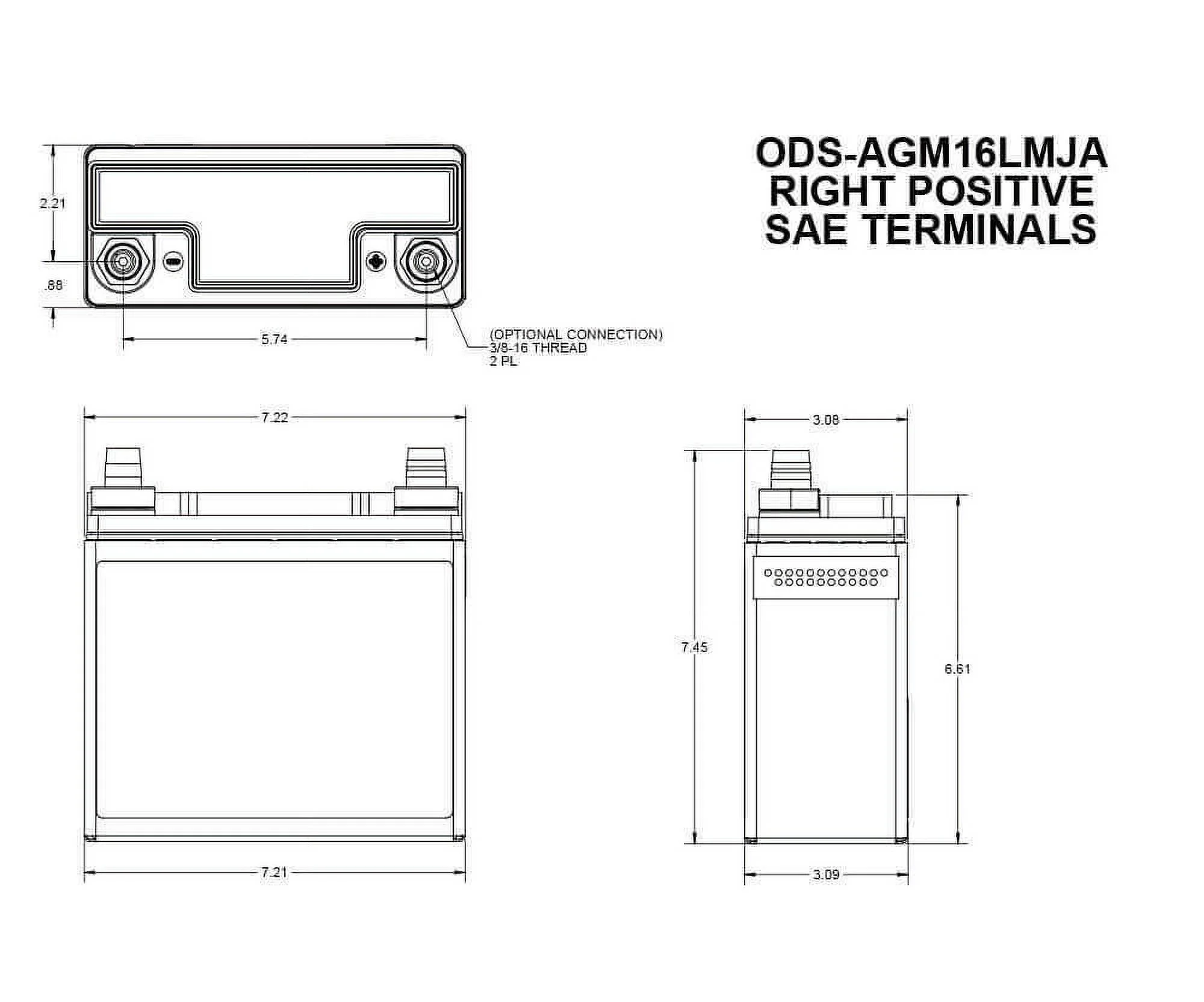 Odyssey PC680MJT Street Rod Battery