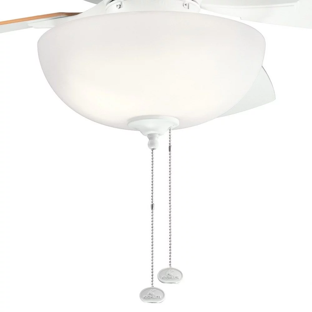 Ceiling Fan with Light Kit 20.75 inches Tall By 52 inches Wide-Brushed Nickel Finish Bailey Street Home 147-Bel-4187203