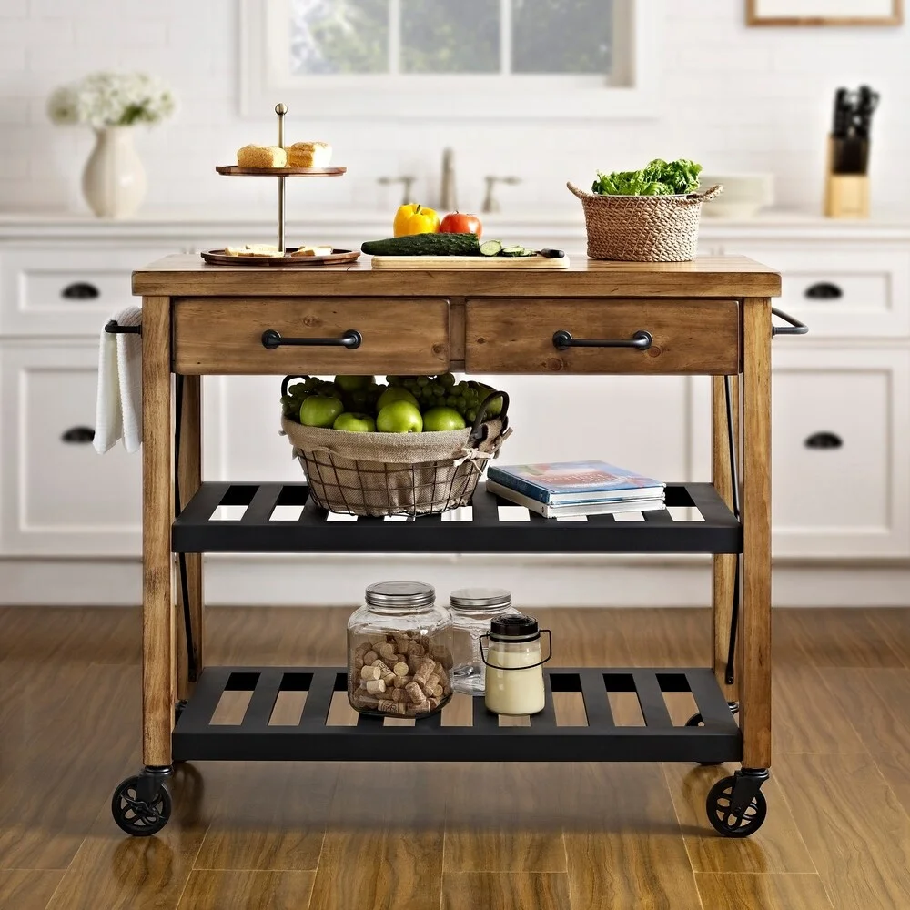 Crosley Furniture Crosley Roots Kitchen Cart - 42